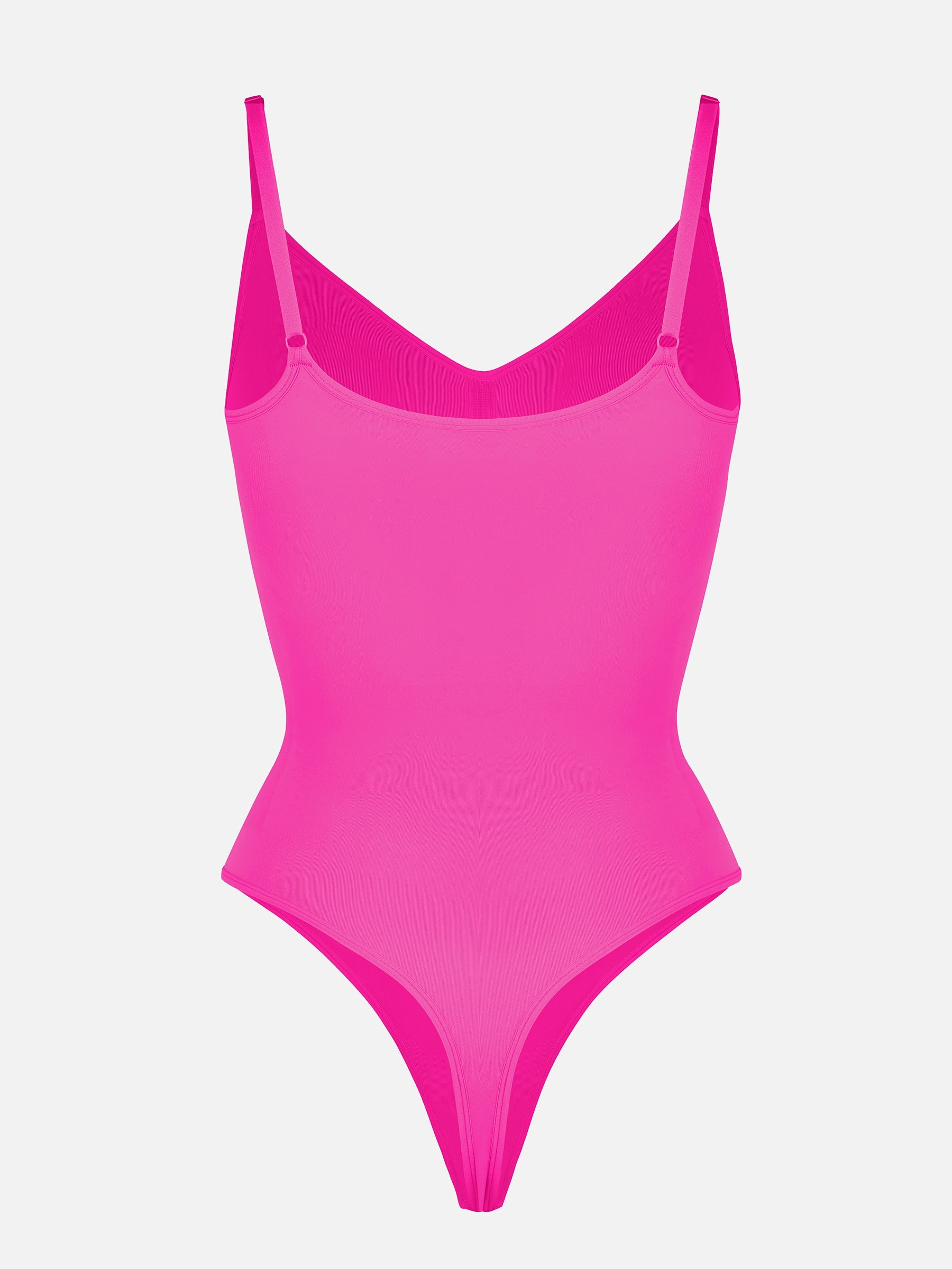 Feelingirl Tummy Control Seamless Thong Bodysuit