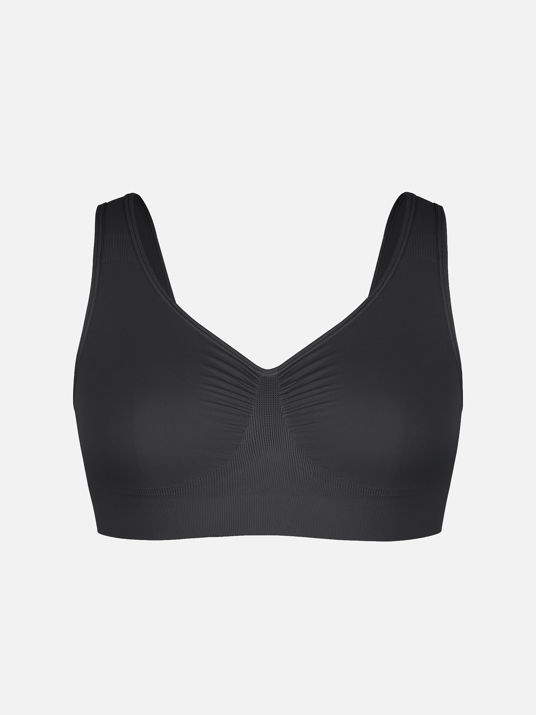 Feelingirl Wire-Free Wide Straps Comfort Bra [BOGO]