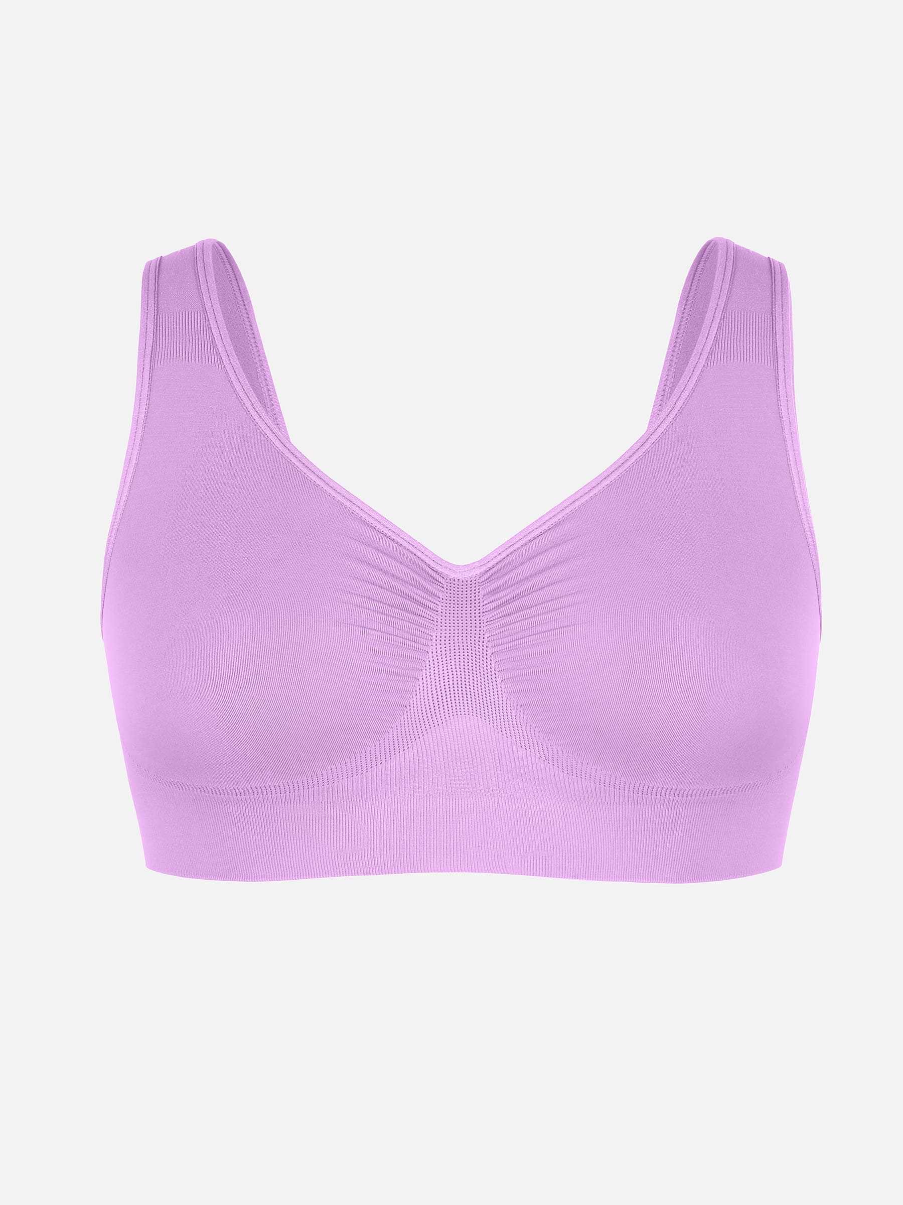 Feelingirl Seamless Wide Straps Everyday Bra