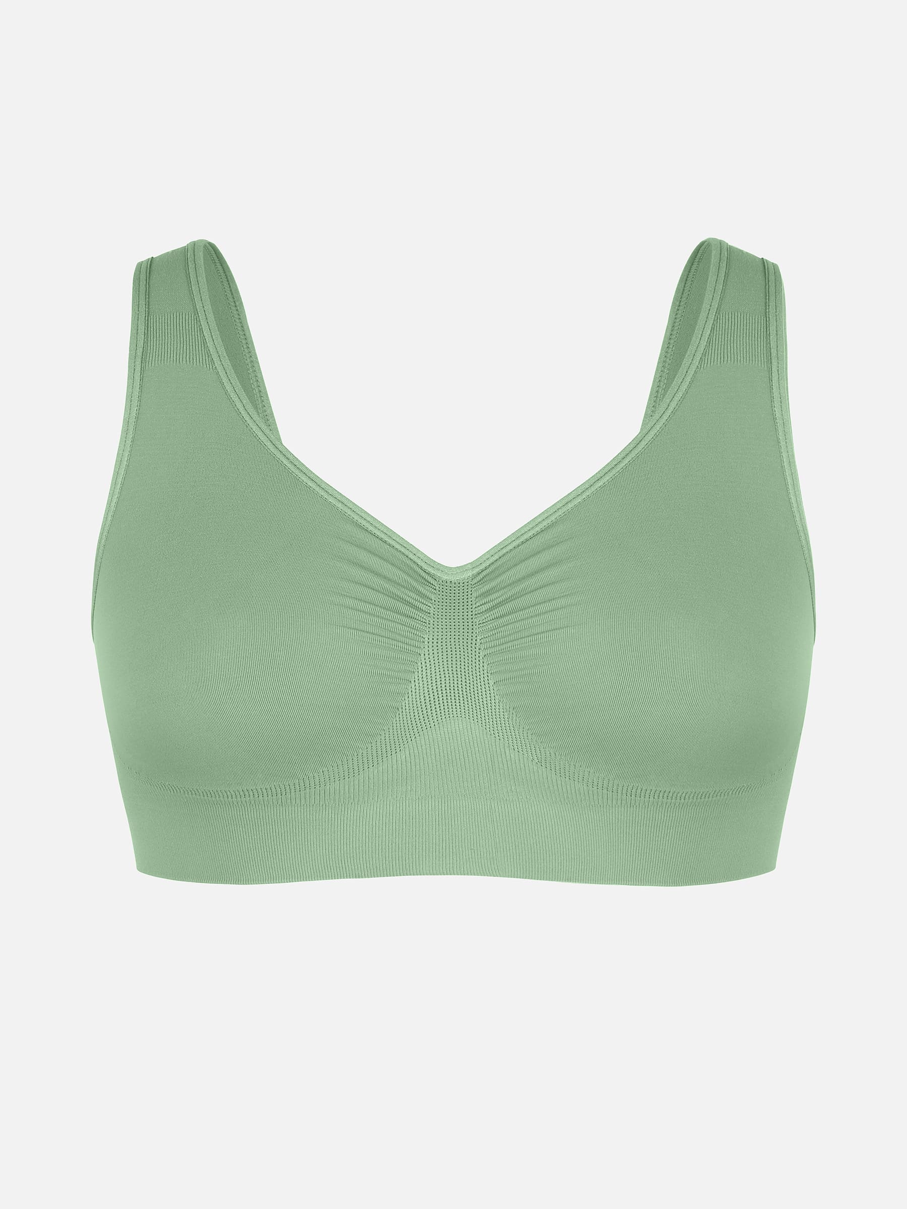 Feelingirl Seamless Wide Straps Everyday Bra