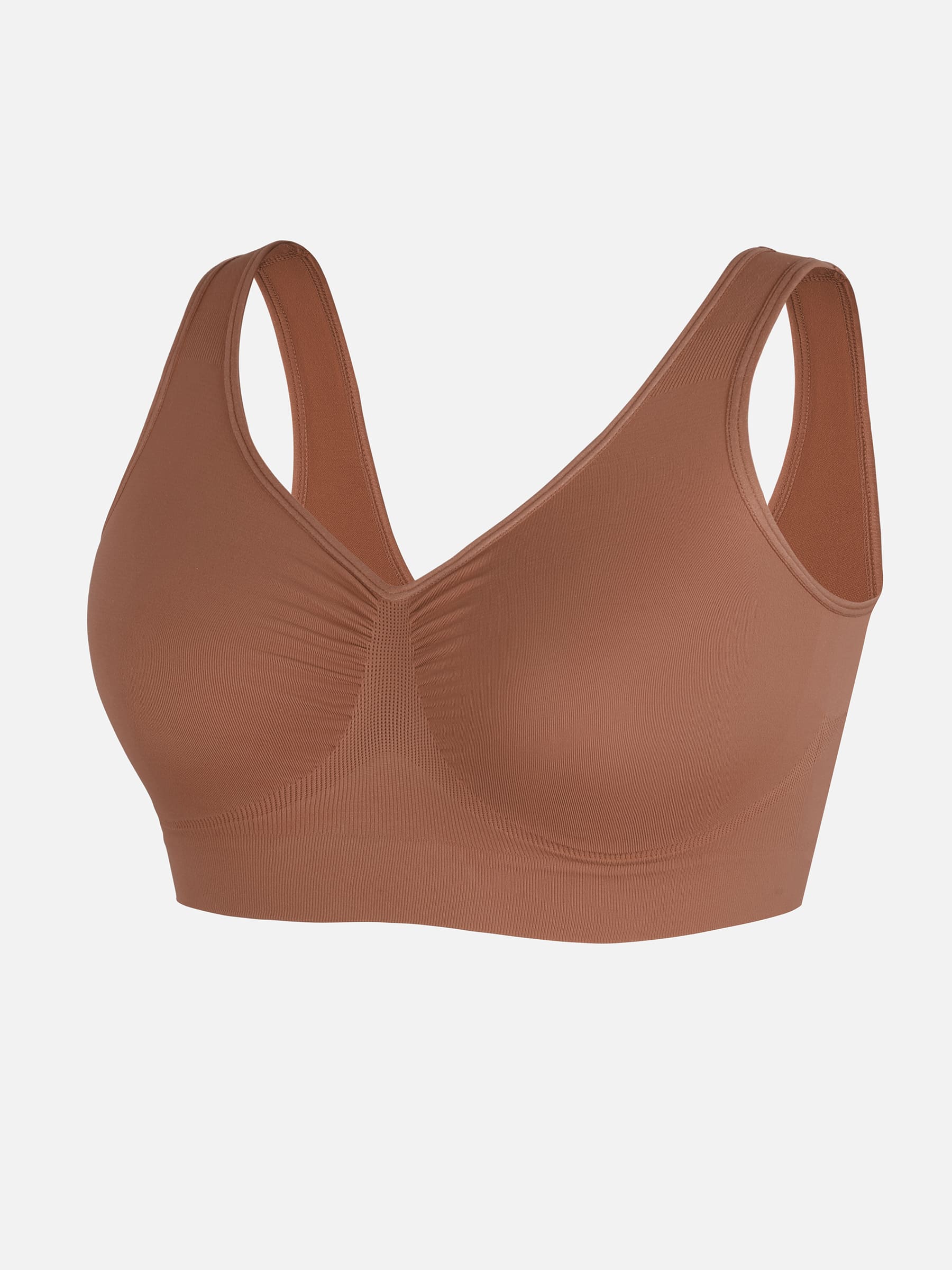 Feelingirl Seamless Wide Straps Everyday Bra