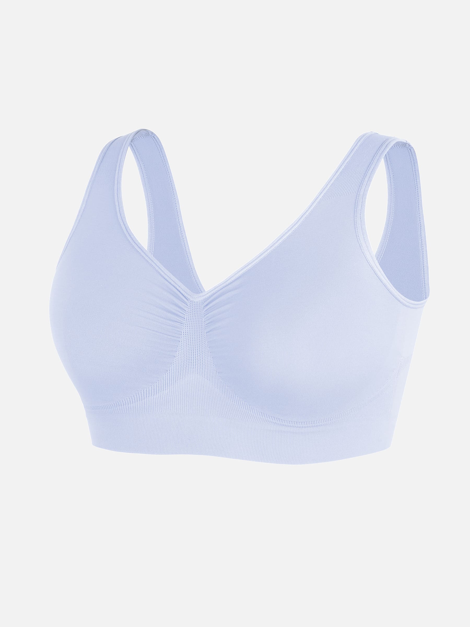 Feelingirl Wire-Free Wide Straps Comfort Bra [BOGO]