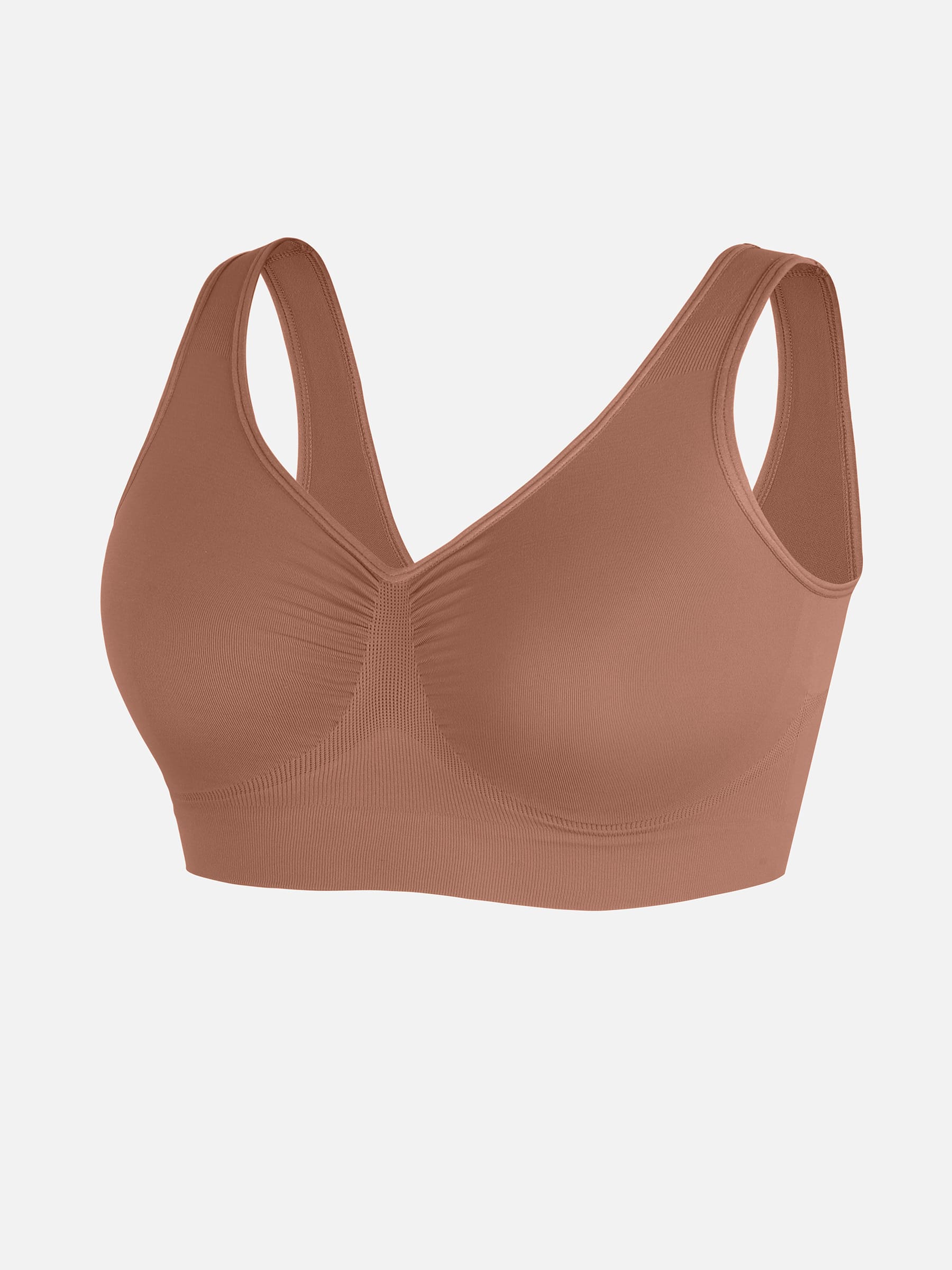 Feelingirl Wire-Free Wide Straps Comfort Bra [BOGO]