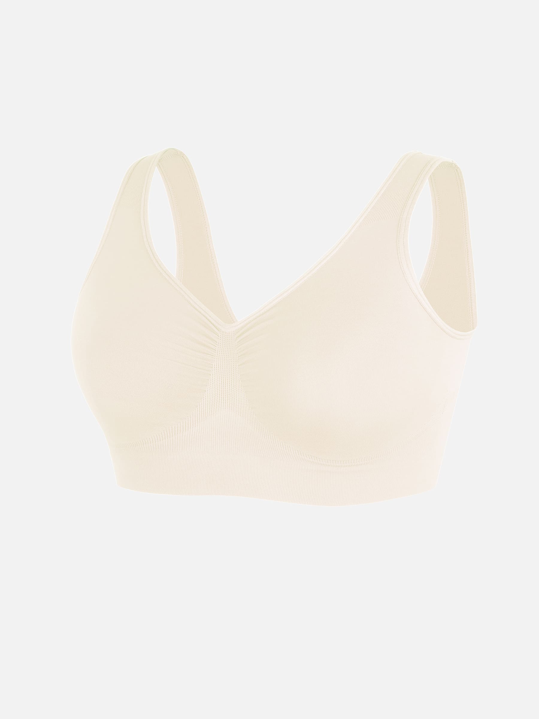 Feelingirl No Underwire Wide Straps Everyday Bra