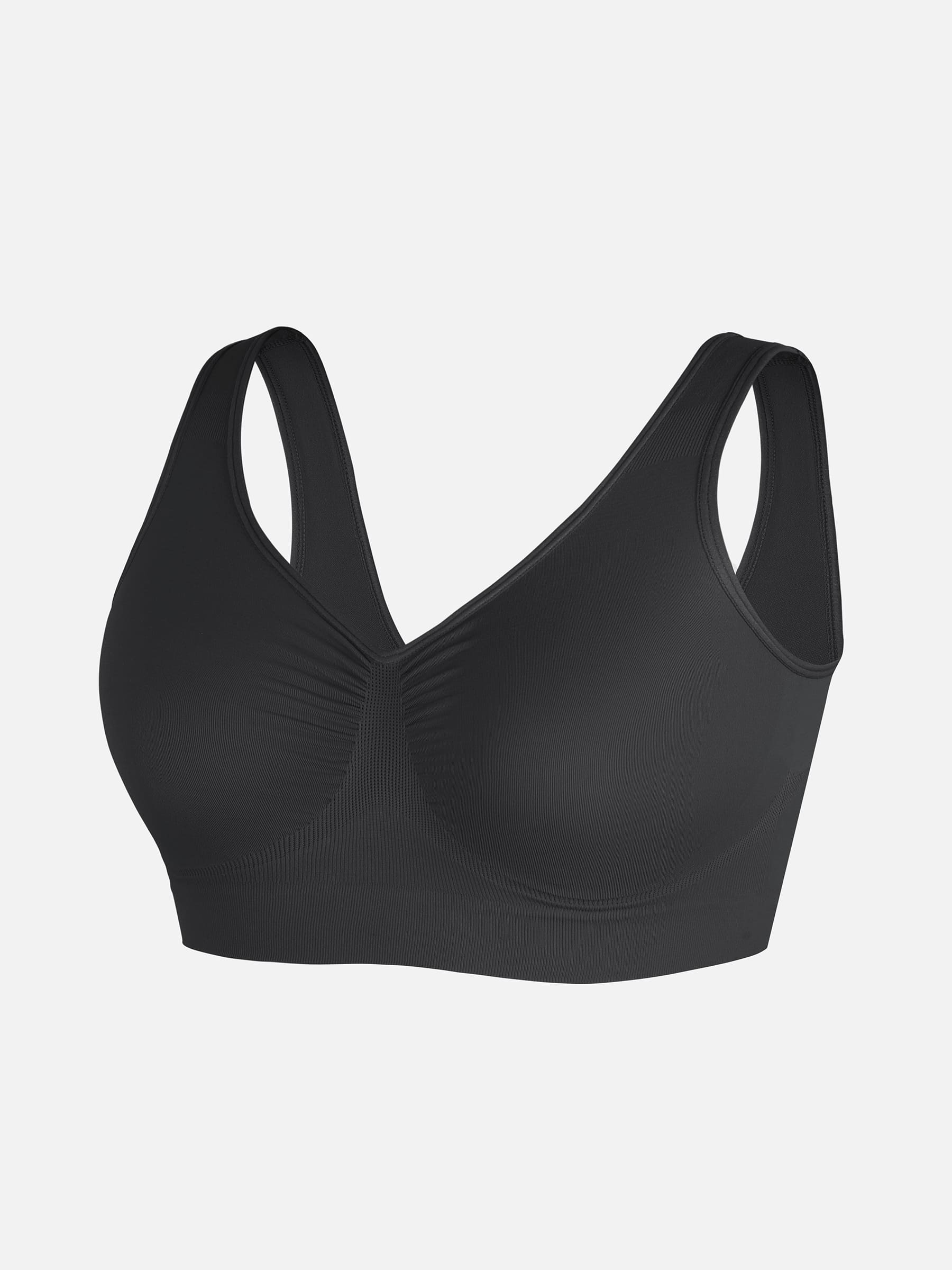 Feelingirl Wire-Free Wide Straps Comfort Bra [BOGO]