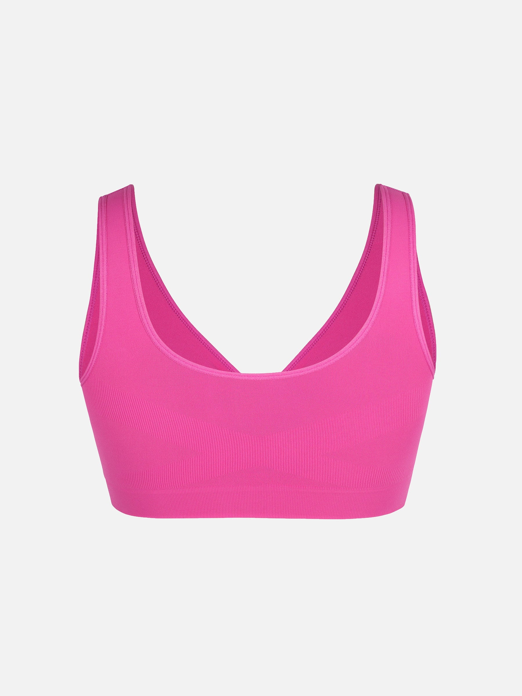 Feelingirl Seamless Wide Straps Bra  & Seamless Tummy Control Brief Set