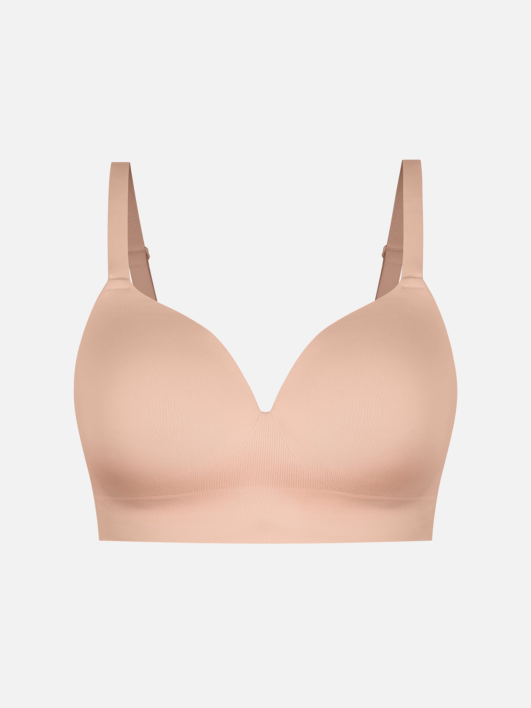 Feelingirl Wireless Push-Up Seamless Comfort Full Coverage Bra Bundle