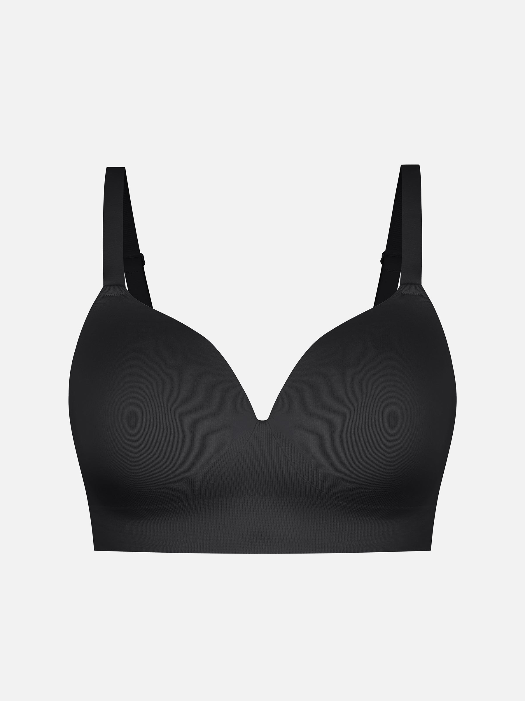 Feelingirl 1 High-Waist Brief + 1 Push-Up Seamless Bra