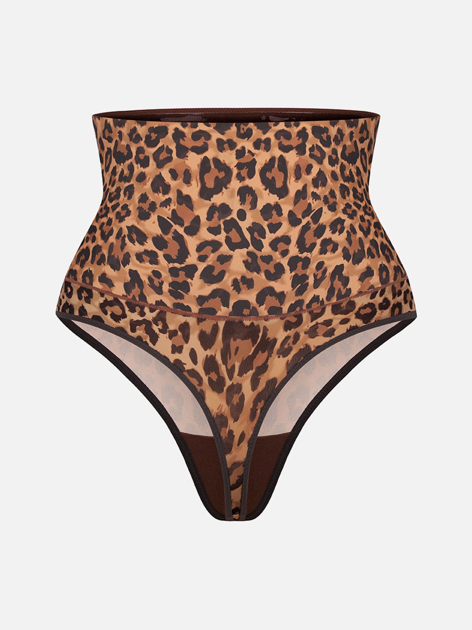 Feelingirl Mid-Waisted Thong Tummy Control Shaper Panties