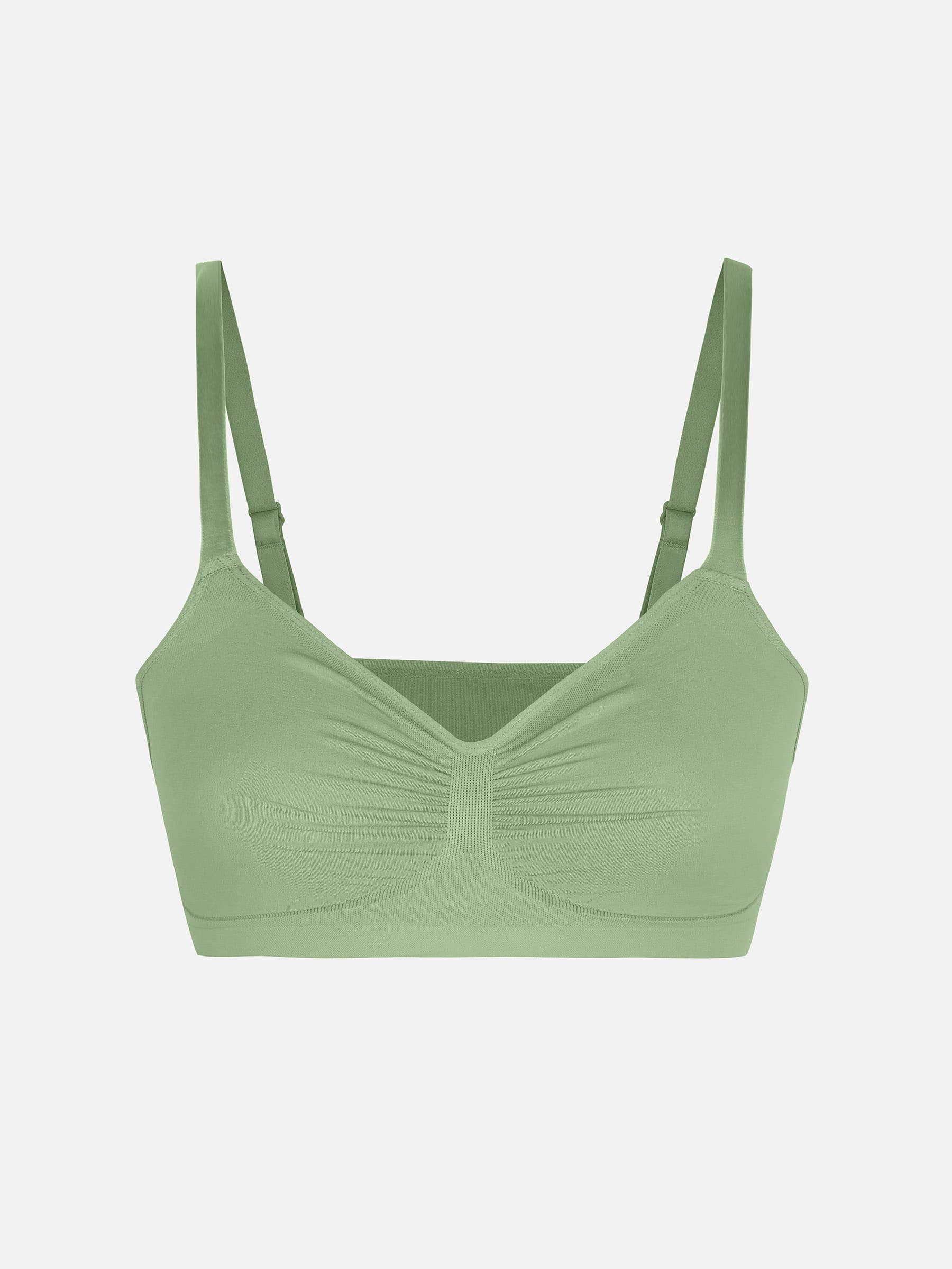 Feelingirl Everyday Wireless Bra Unlined Soft Bra