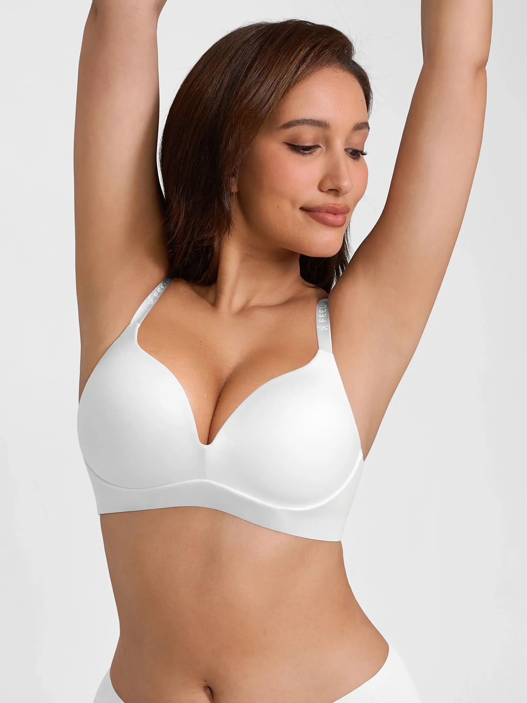 Feelingirl Cloud Soft Wireless Bra Seamless Lift Support Everyday Wear