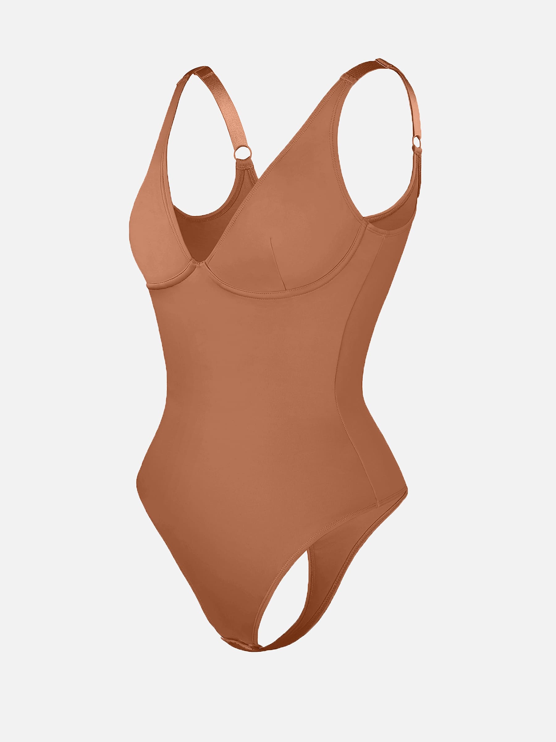 Feelingirl Deep V Neck Tummy Control Shapewear Bodysuit [BOGO]