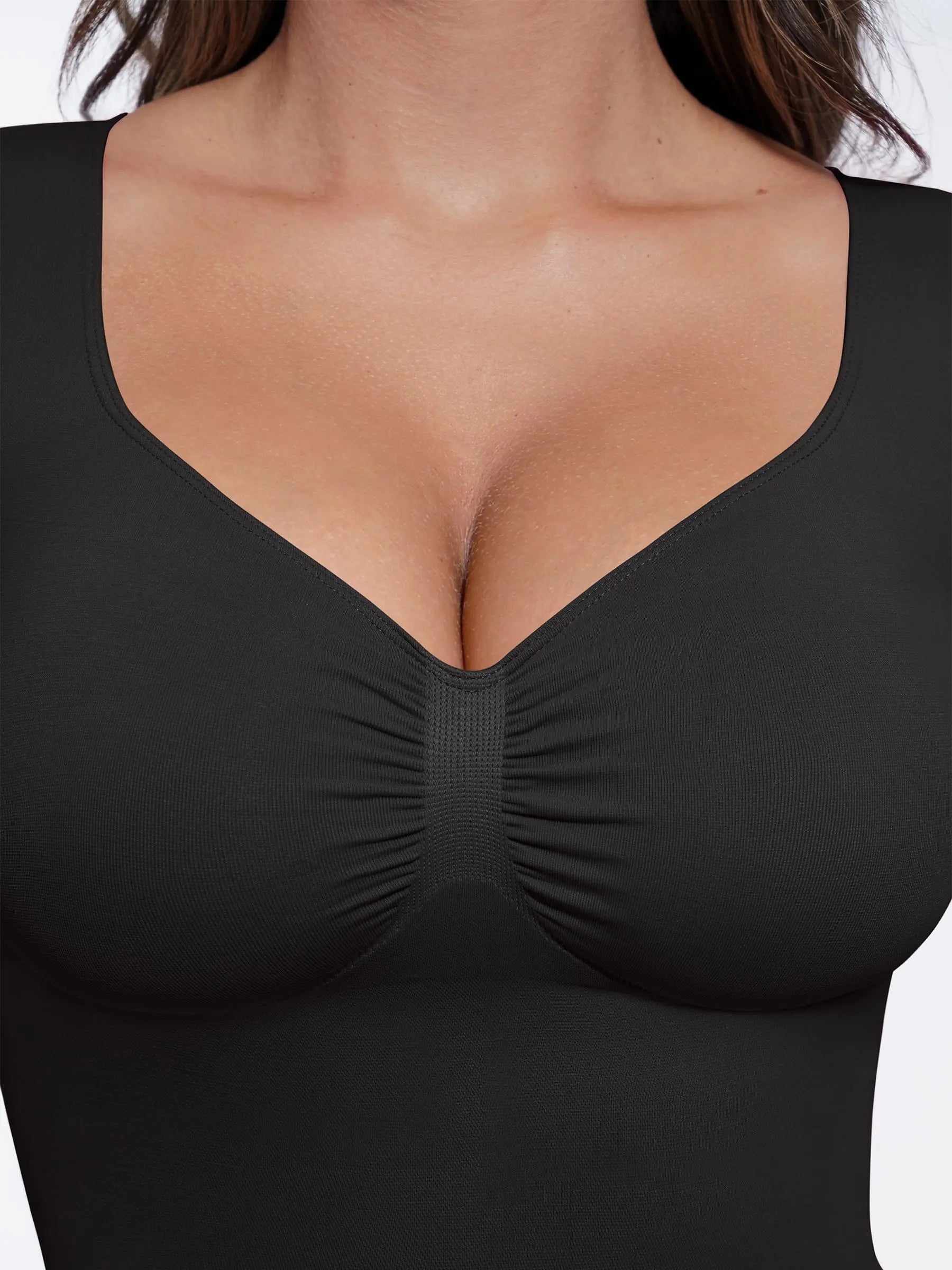 Feelingirl Seamless Long-Sleeve Everyday Shaper Top [BOGO]