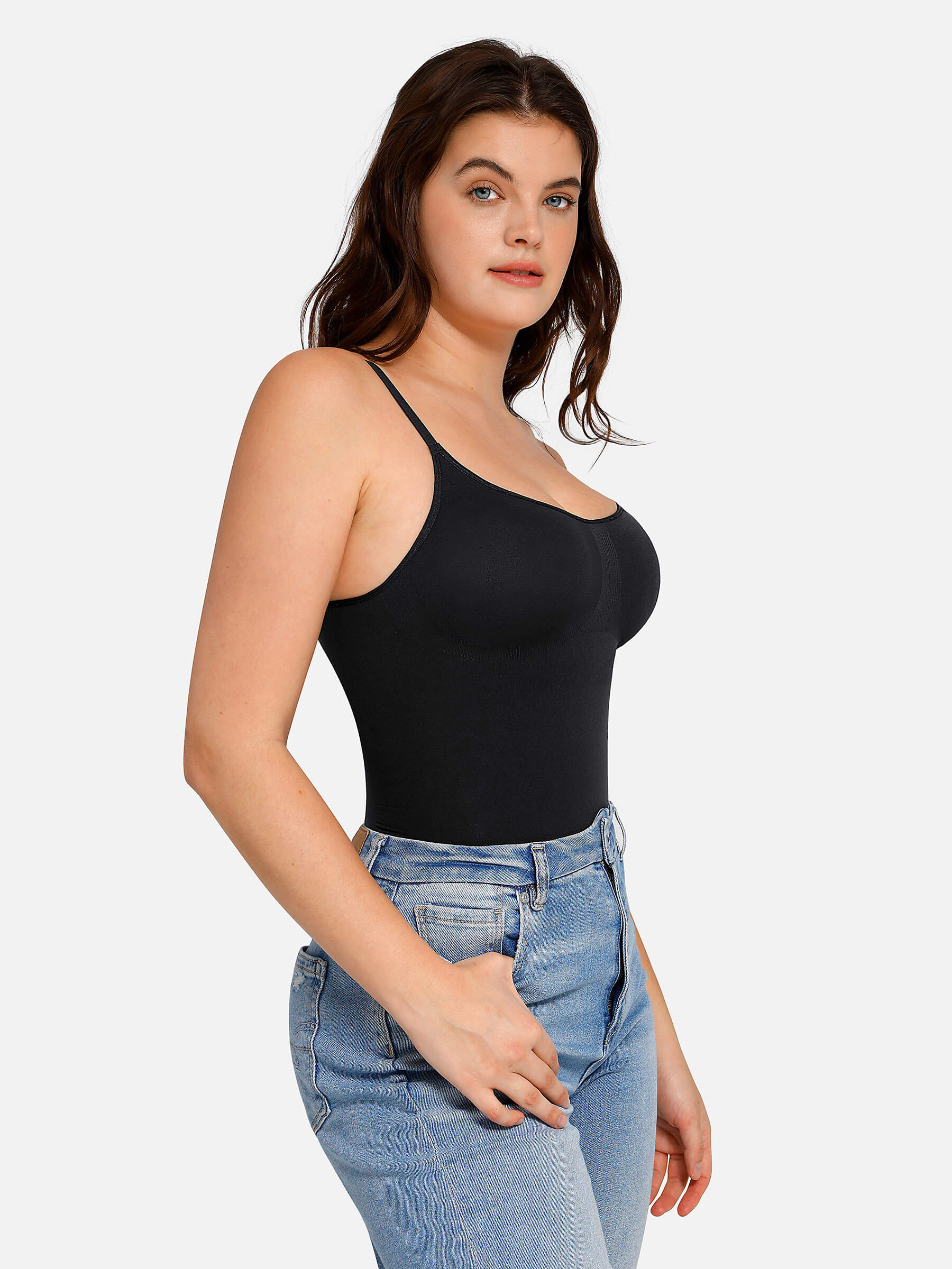 Feelingirl Everyday Wear Seamless Thong Bodysuit