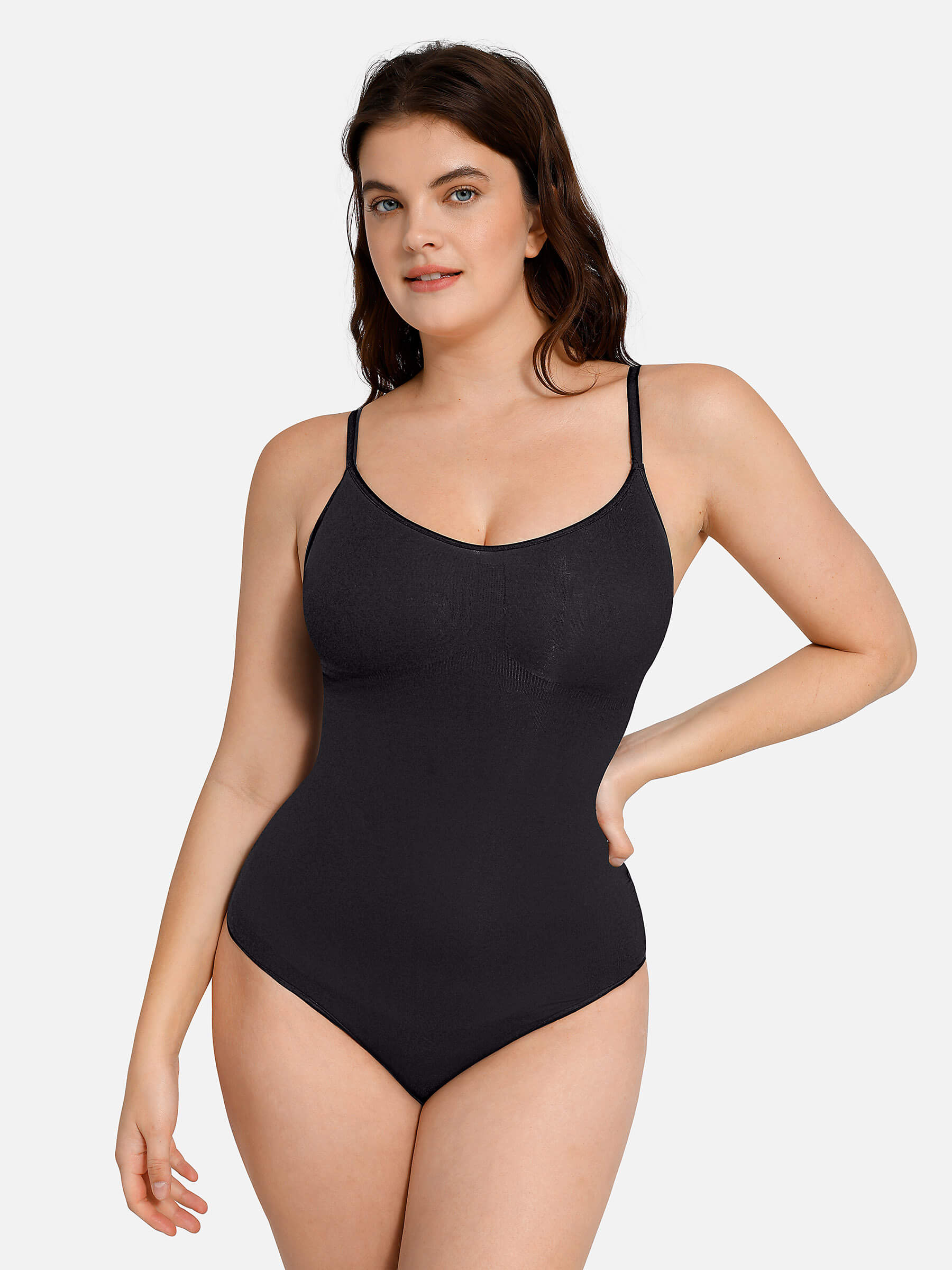 Feelingirl Everyday Wear Seamless Thong Bodysuit