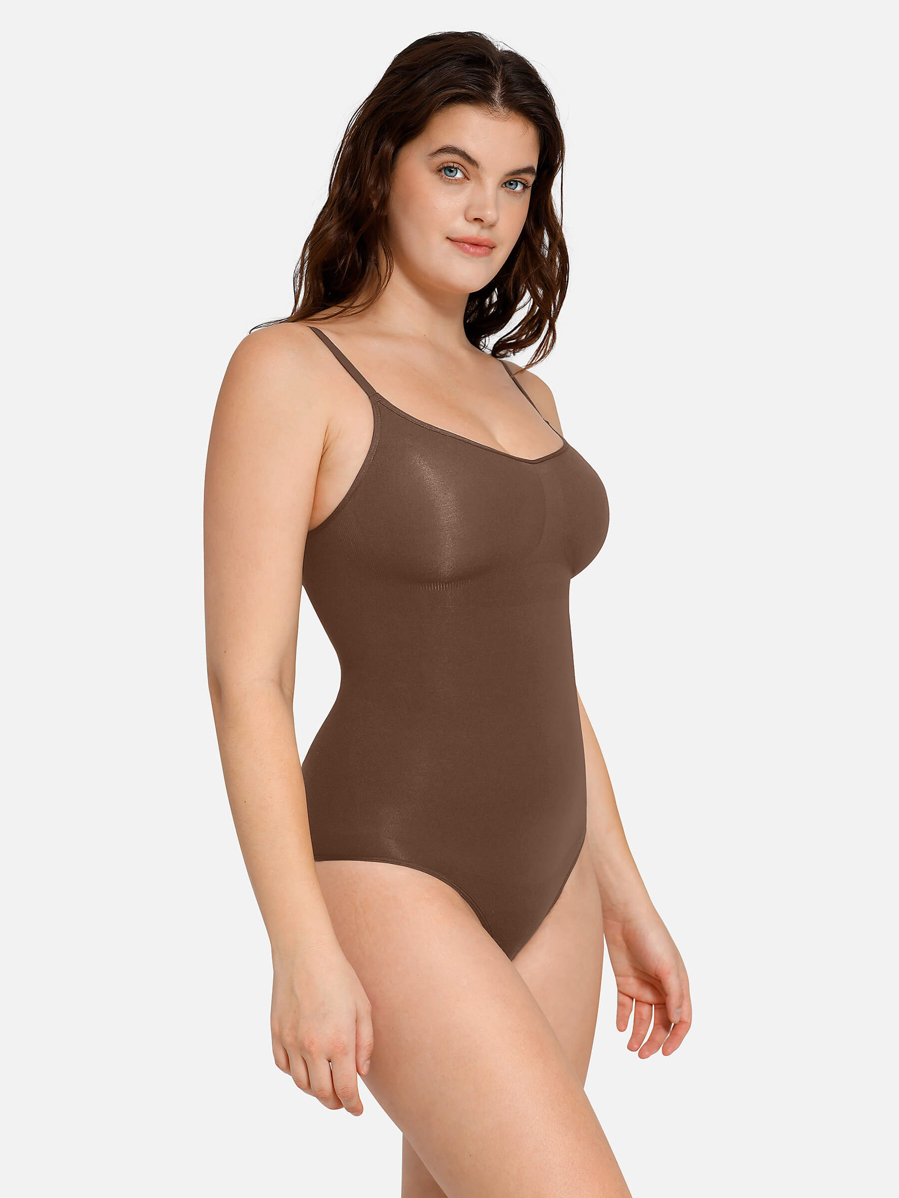 Feelingirl Everyday Wear Seamless Thong Bodysuit