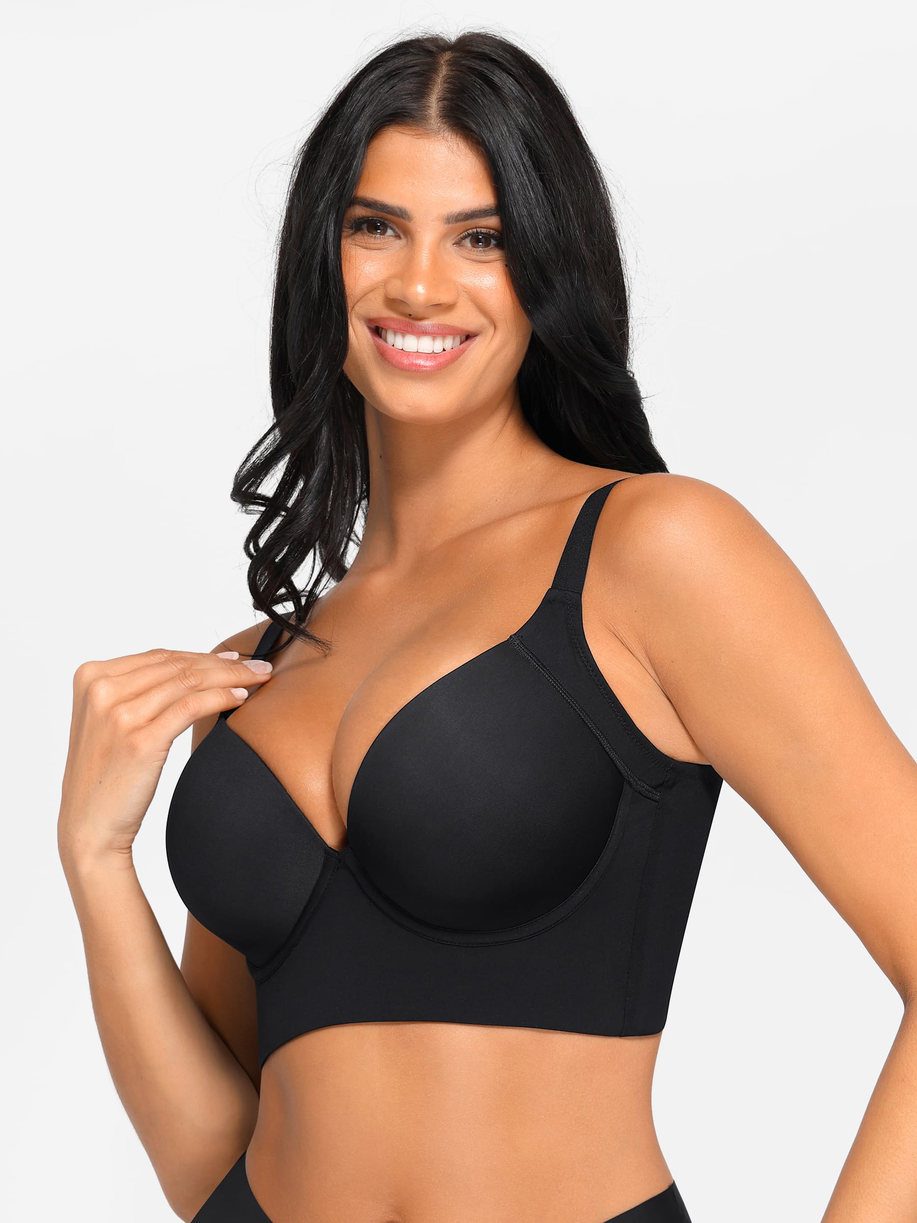 Feelingirl Adjustable Underwire Push-Up Bra
