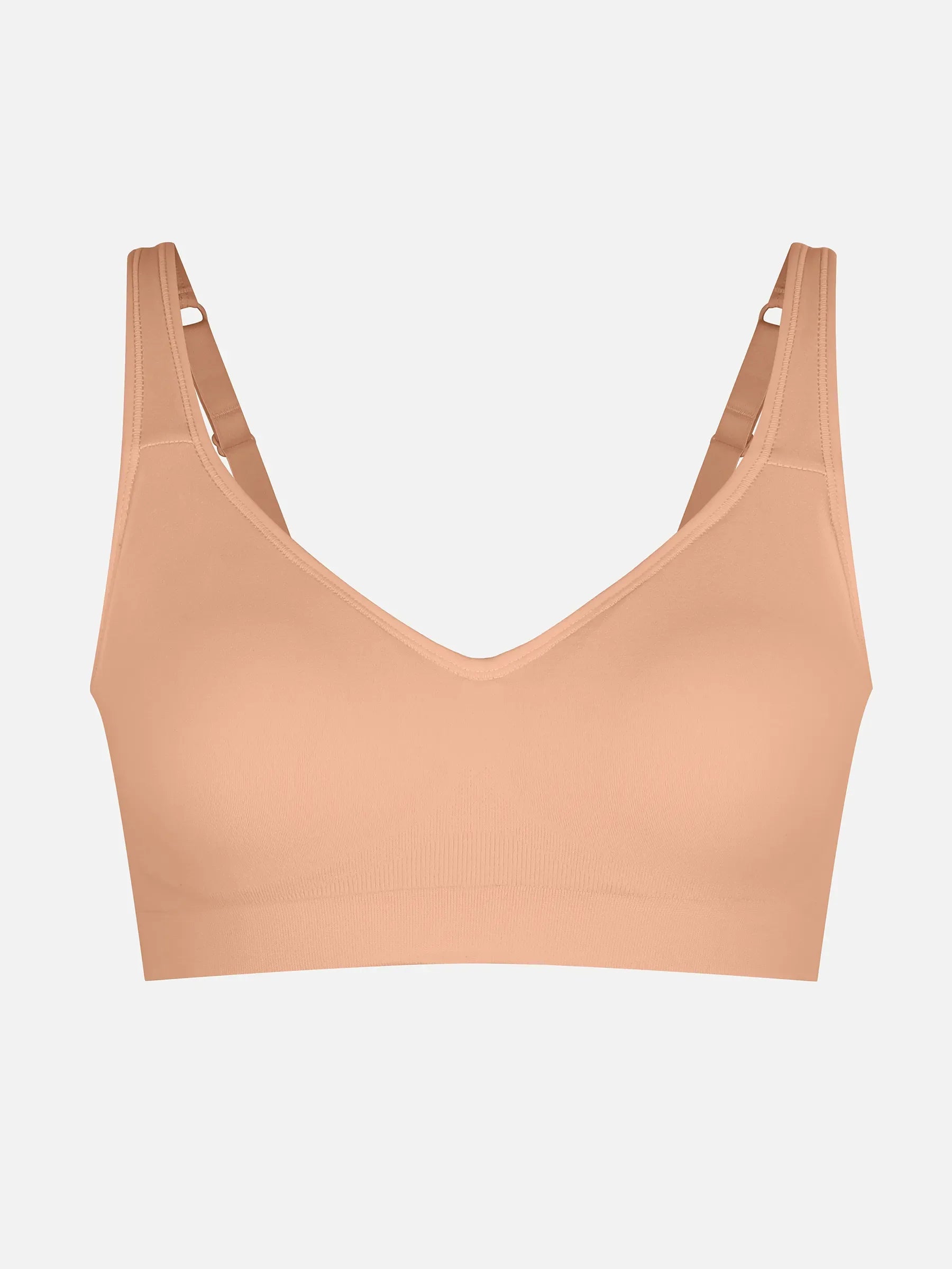Feelingirl Built-in Soft Cups Full Coverage Wireless Bra
