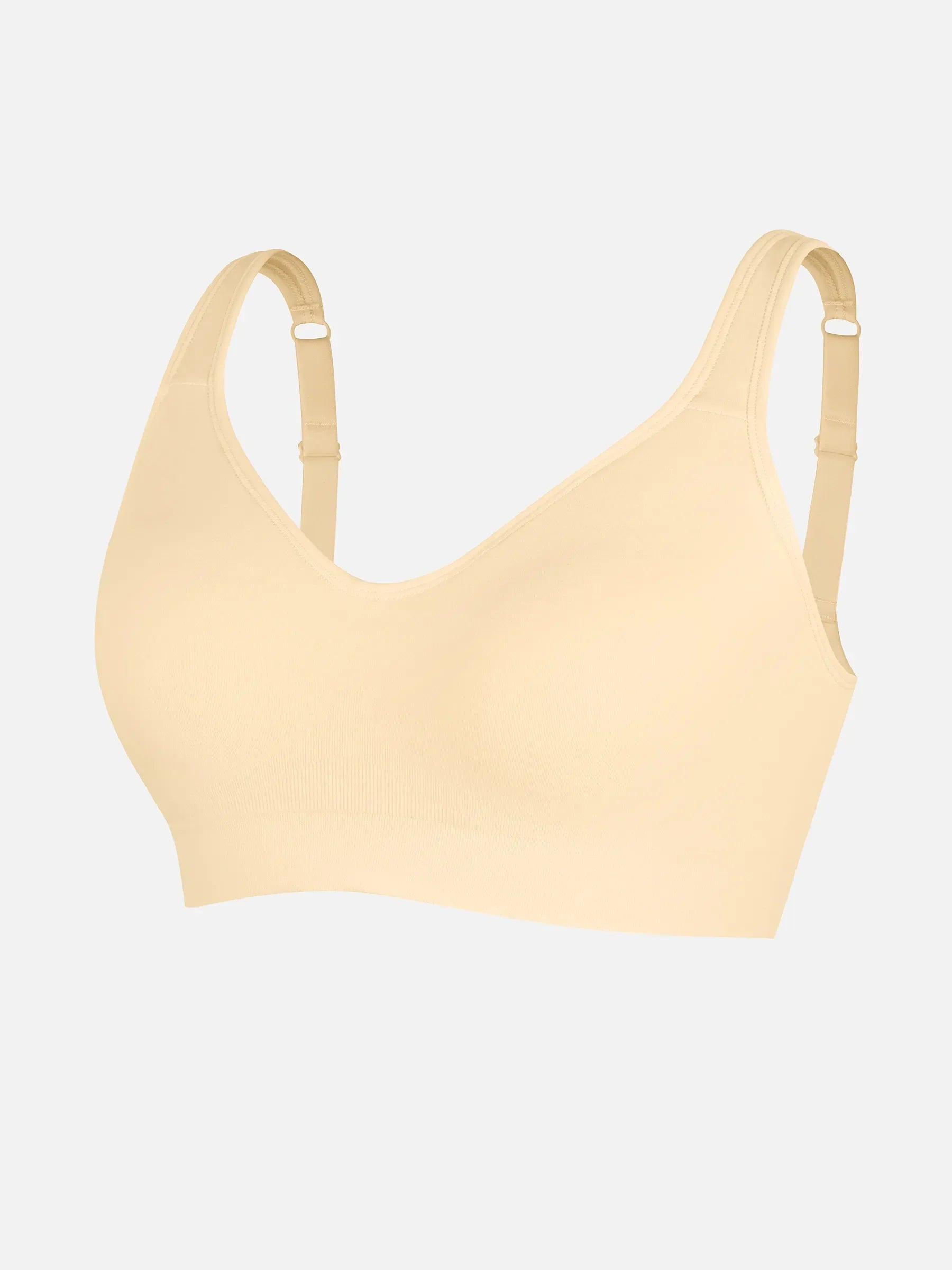 Feelingirl Built-in Soft Cups Full Coverage Wireless Bra