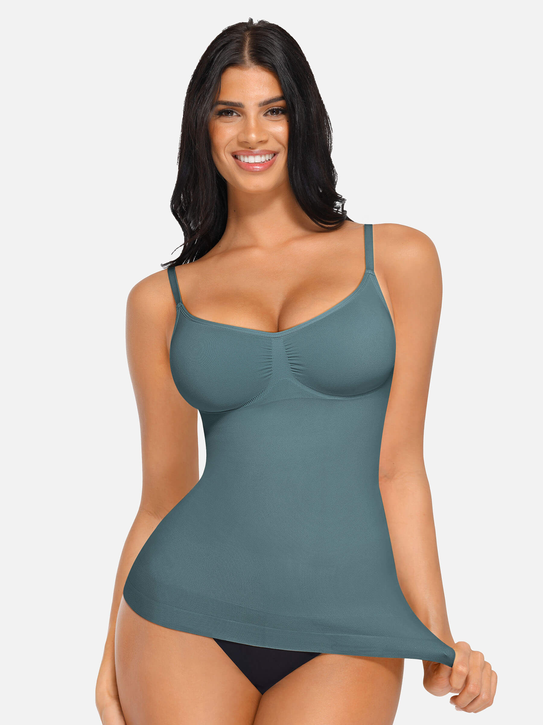 Feelingirl Bust Support Waist and Abdomen Control Shape Tank Top Vest [BOGO]