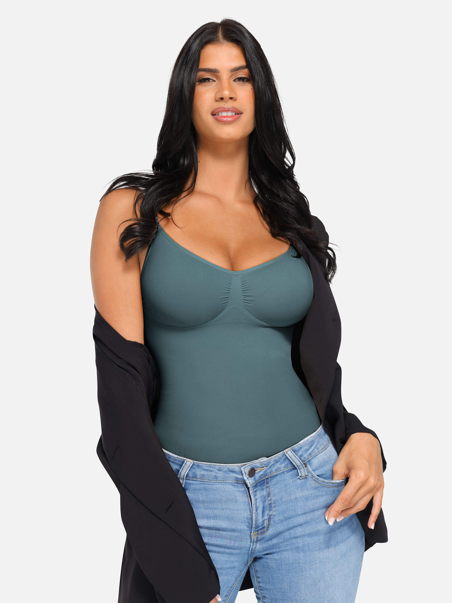 Feelingirl Bust Support Waist and Abdomen Control Shape Tank Top Vest [BOGO]