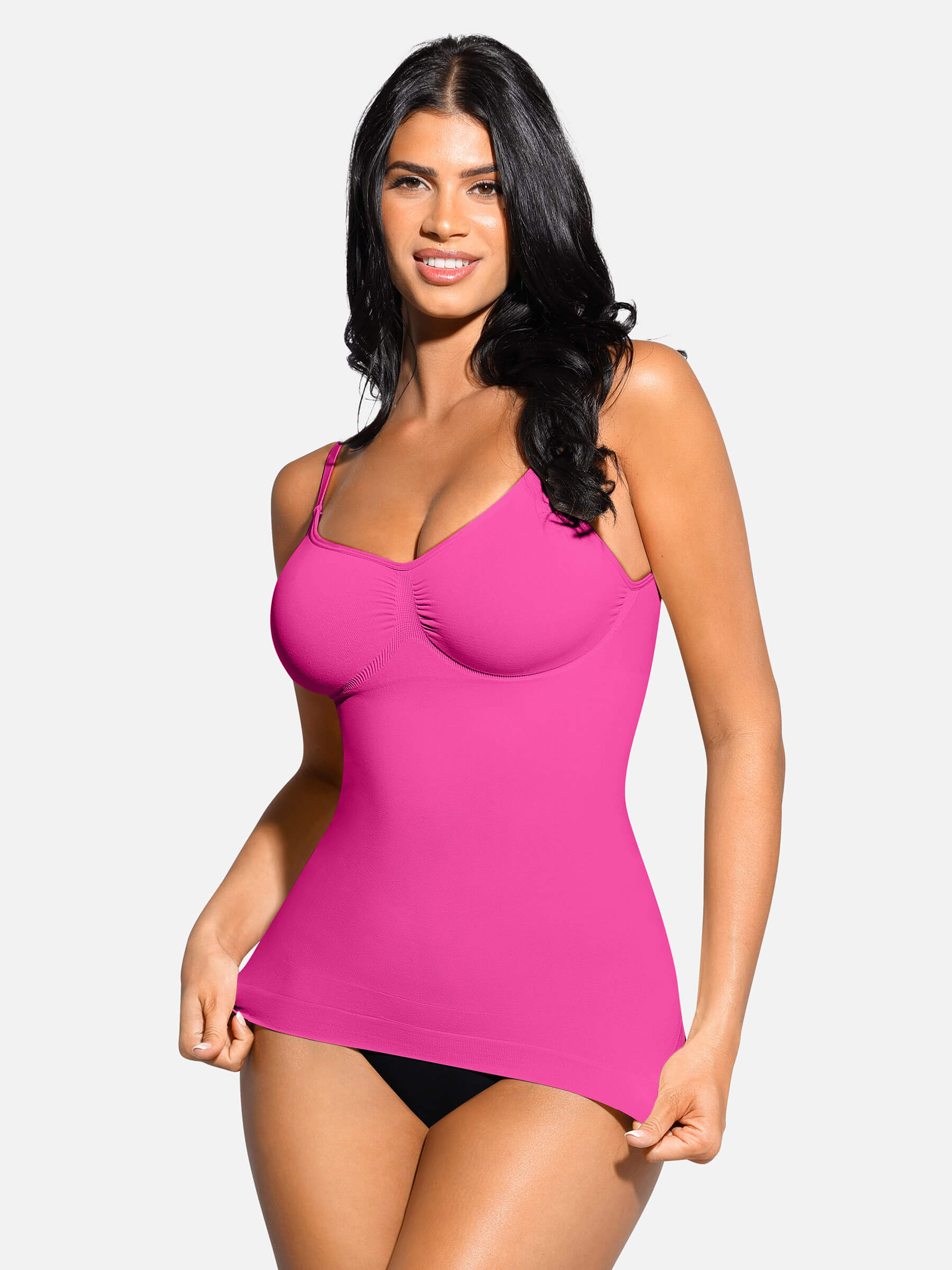 Feelingirl Bust Support Waist and Abdomen Control Shape Tank Top Vest [BOGO]