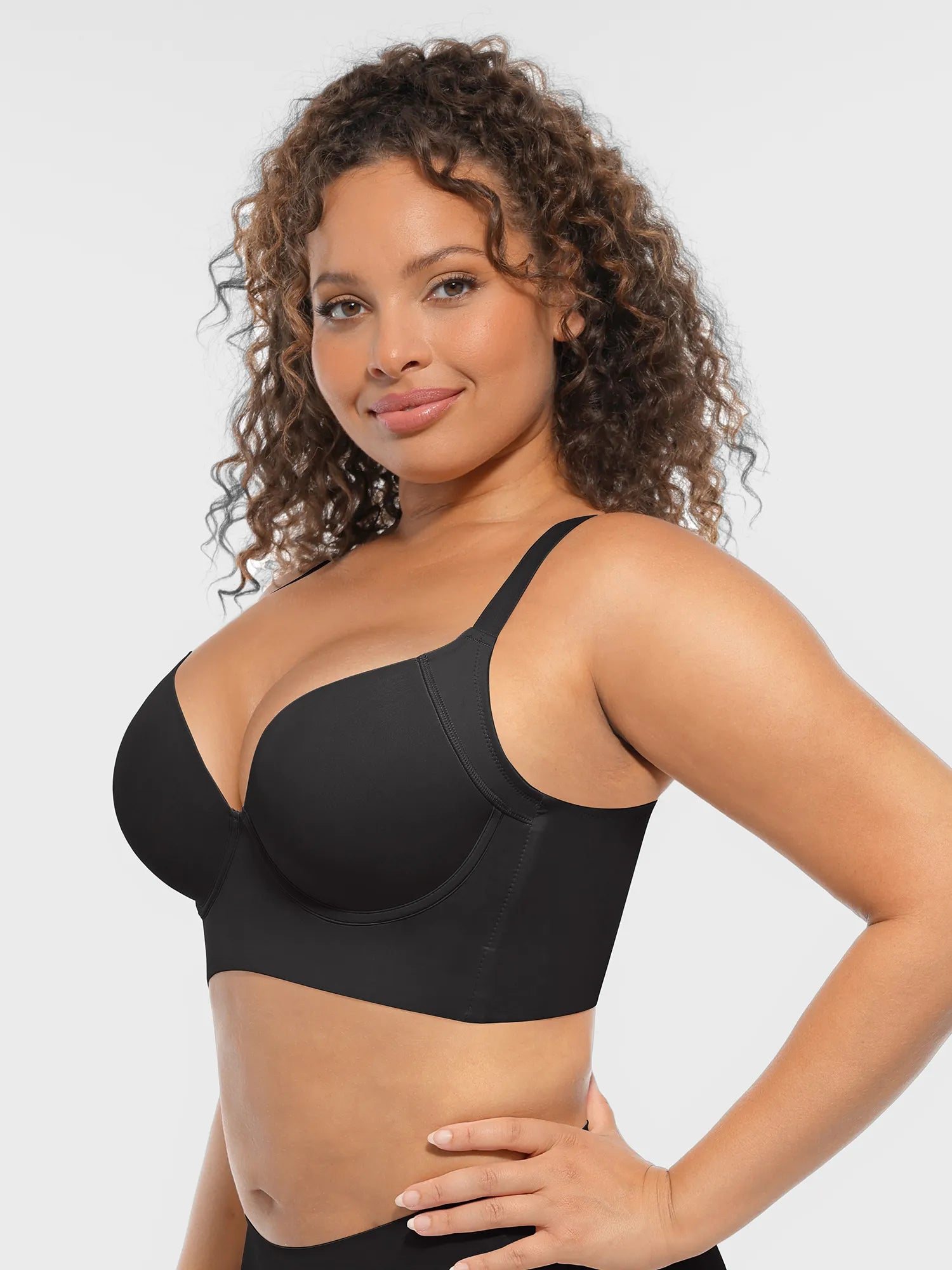 Feelingirl Full-Support Underwire Push-Up Bra
