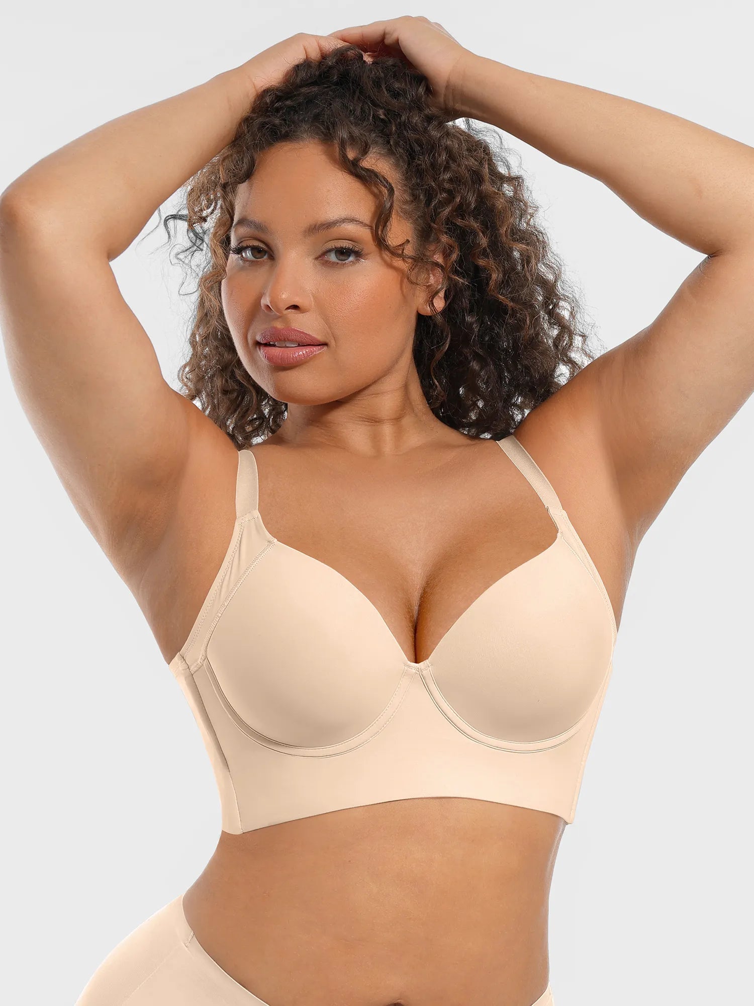 Feelingirl Full-Support Underwire Push-Up Bra