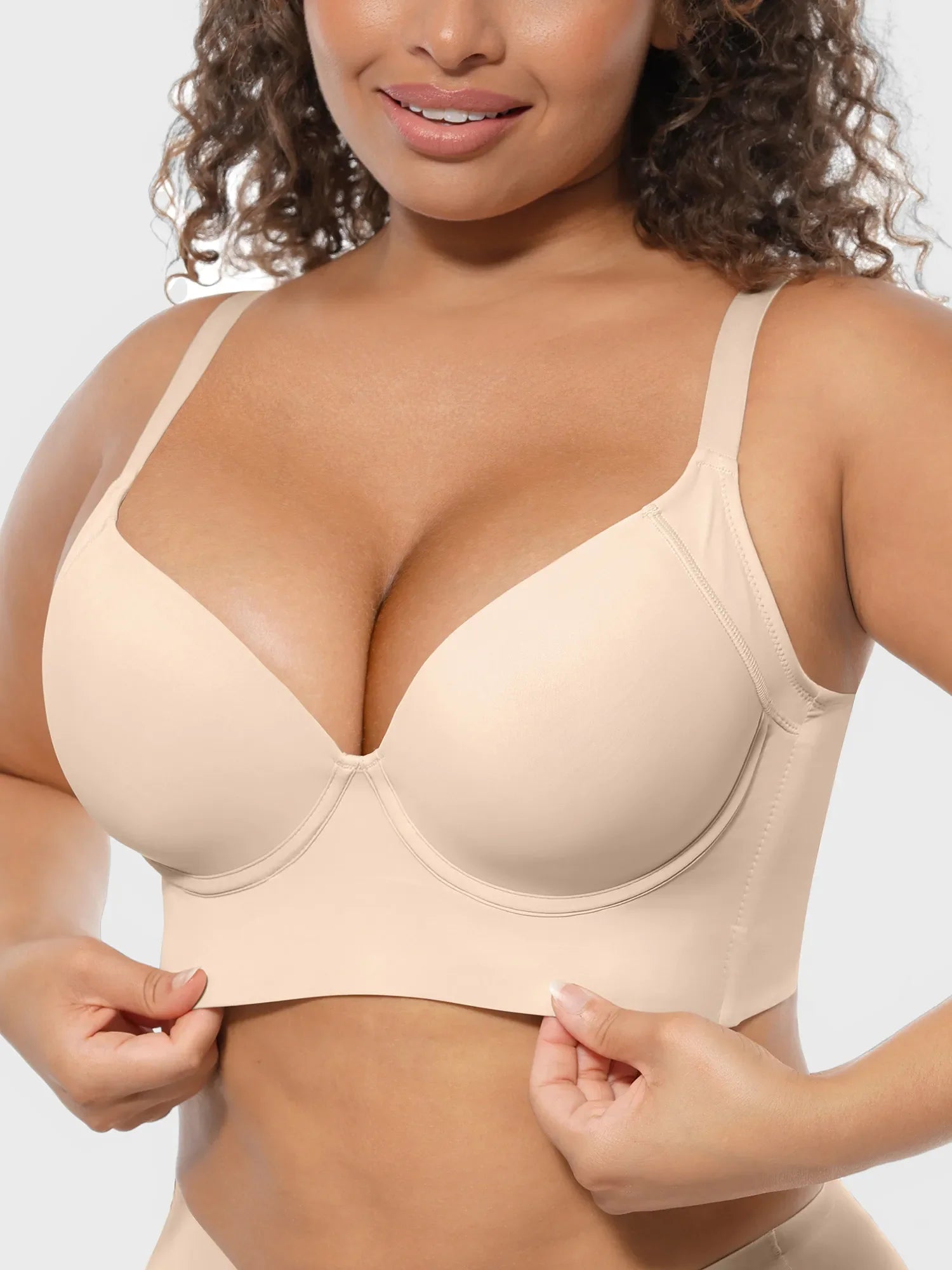Feelingirl Full-Support Underwire Push-Up Bra