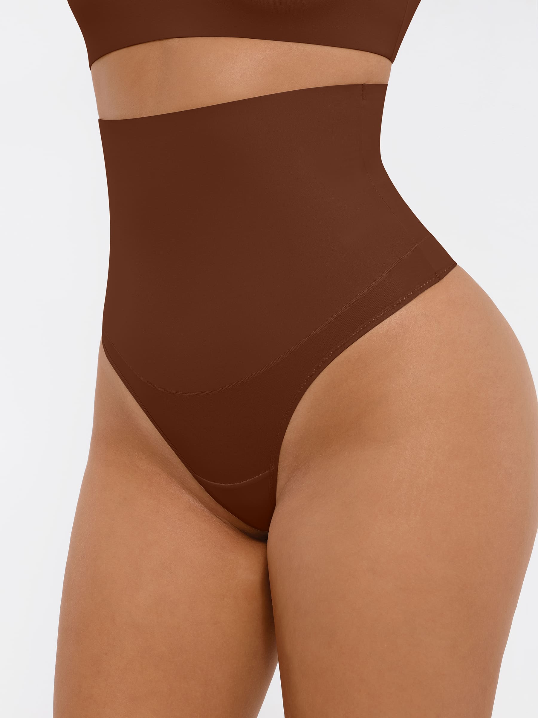 Feelingirl Mid-Waisted Thong Tummy Control Shaper Panties [BOGO]