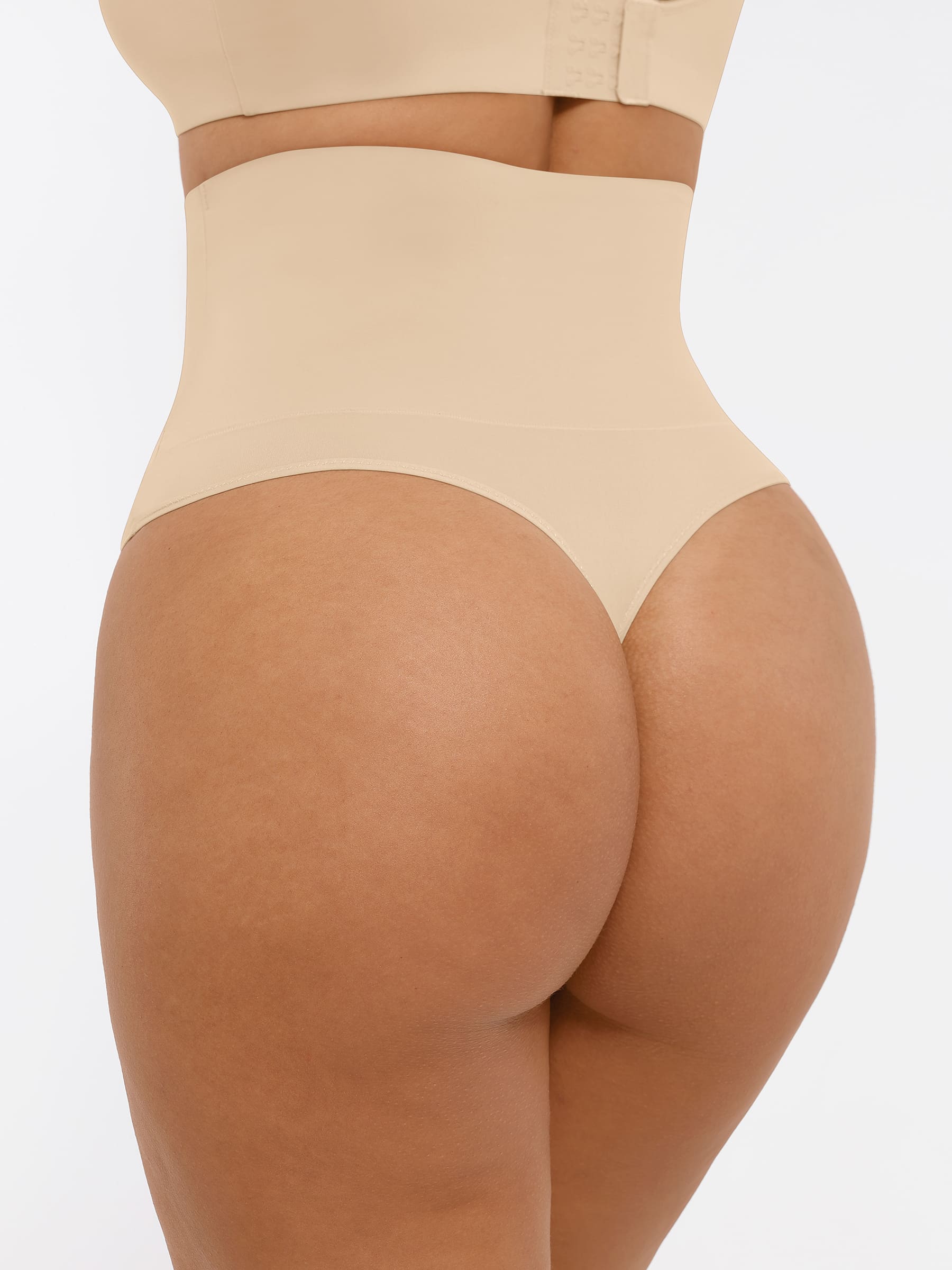 Feelingirl Mid-Waisted Thong Tummy Control Shaper Panties [BOGO]
