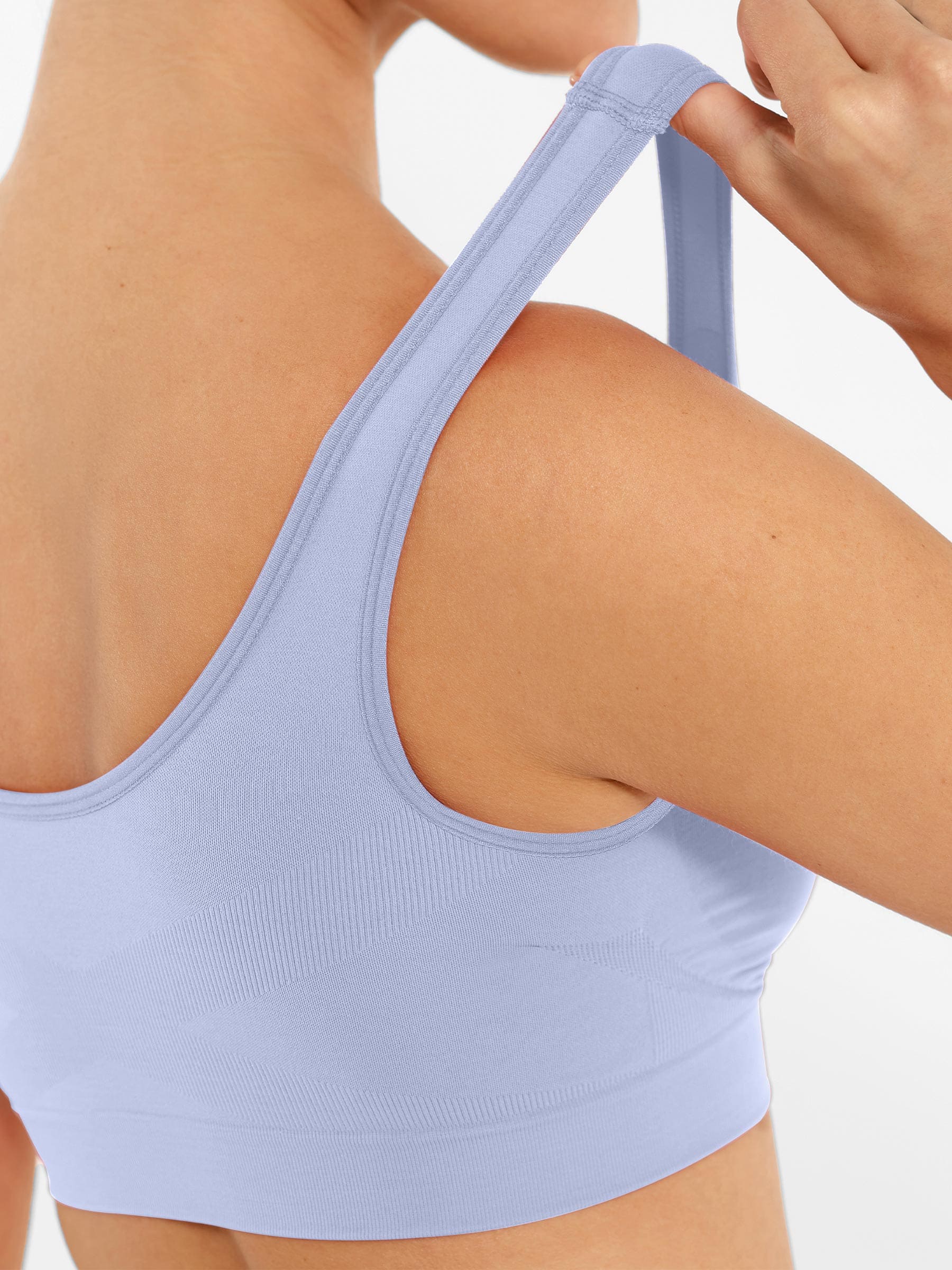 Feelingirl No Underwire Wide Straps Everyday Bra