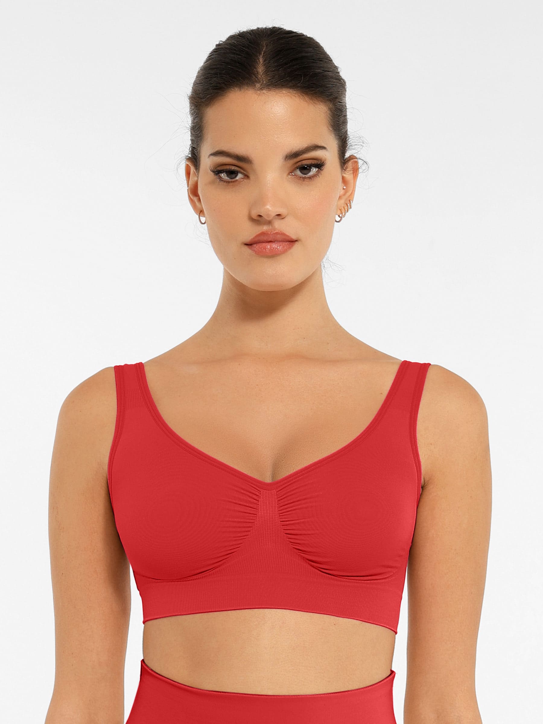 Feelingirl No Underwire Wide Straps Everyday Bra