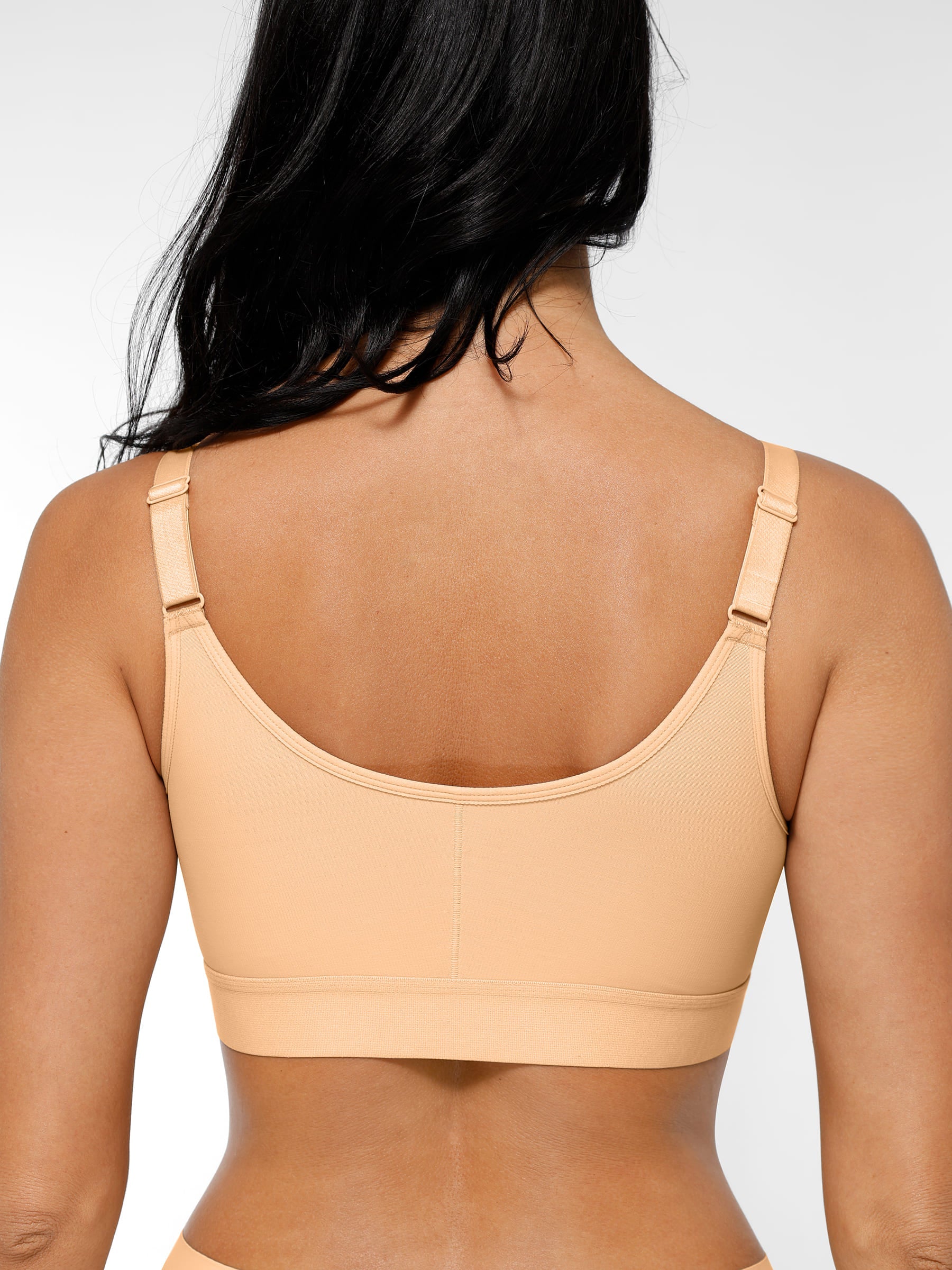Feelingirl Post Surgery Full Coverage Compression Surgical Front Closure Mastectomy Bra