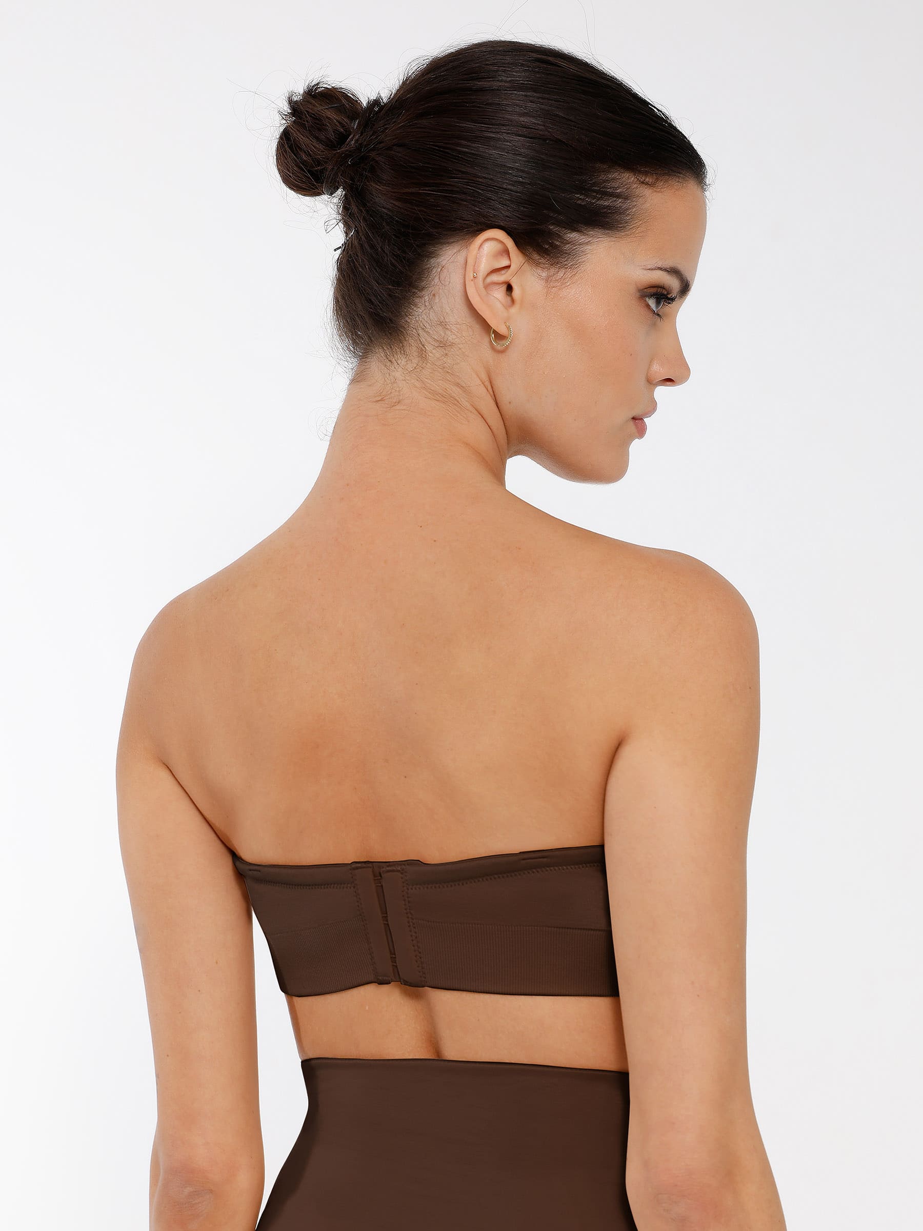 Feelingirl Seamless Anti-Slip Bandeau Bra