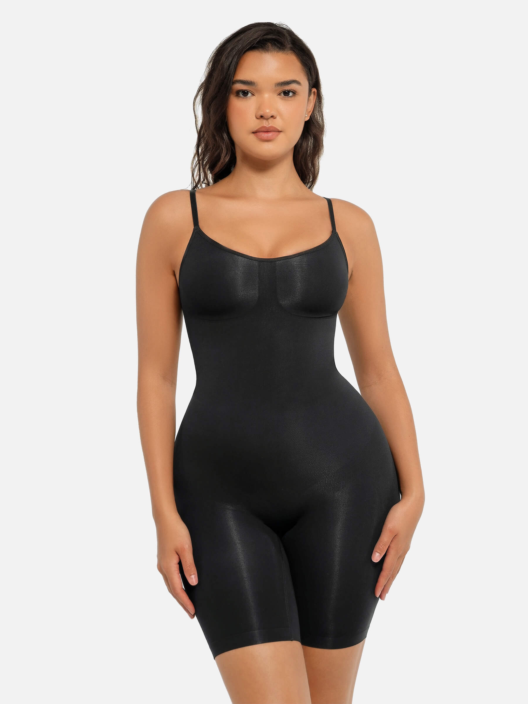 Feelingirl Seamless Boyshort Shaping Bodysuit