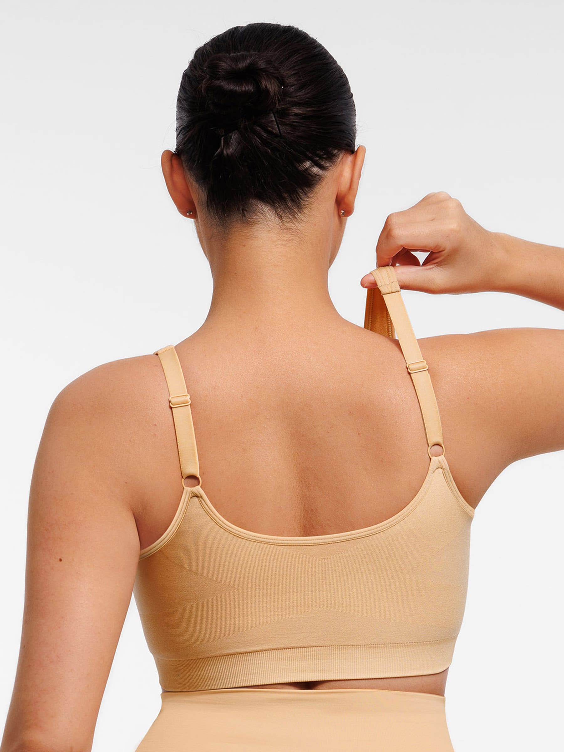 Divinegirl Seamless Front-Opening Zipper Bra