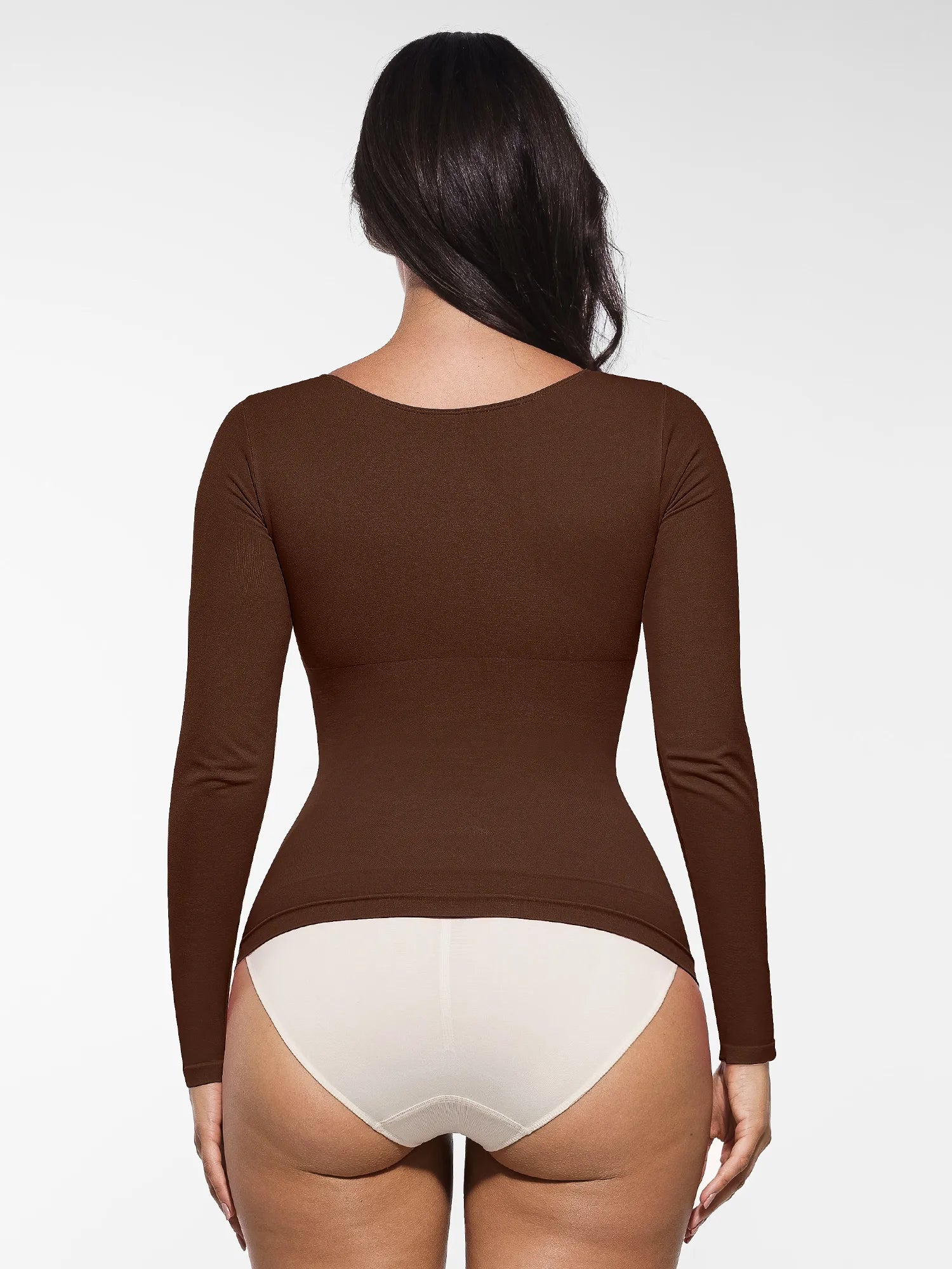 Feelingirl Seamless Long-Sleeve Everyday Shaper Top [BOGO]
