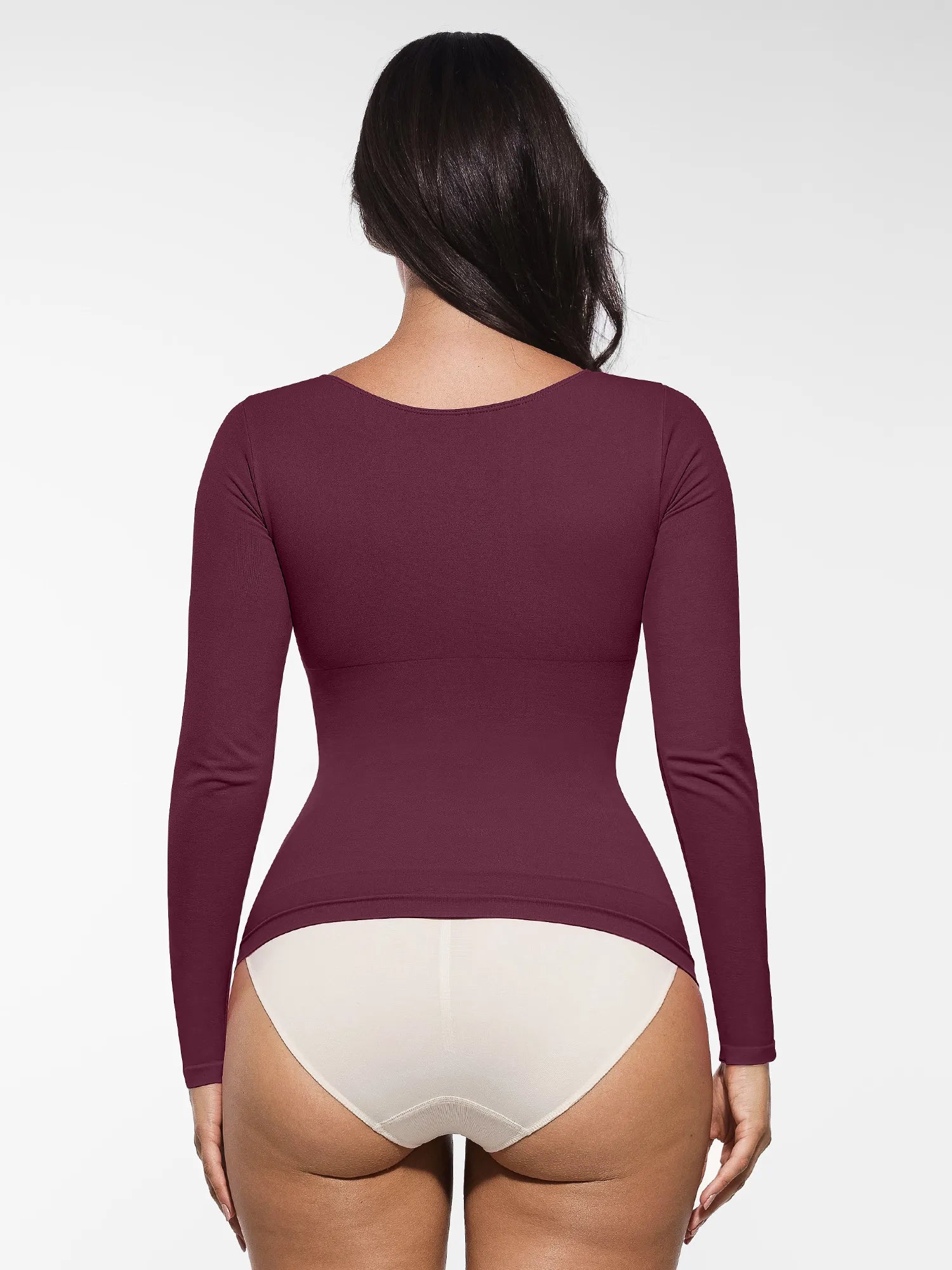 Feelingirl Seamless Long-Sleeve Everyday Shaper Top [BOGO]