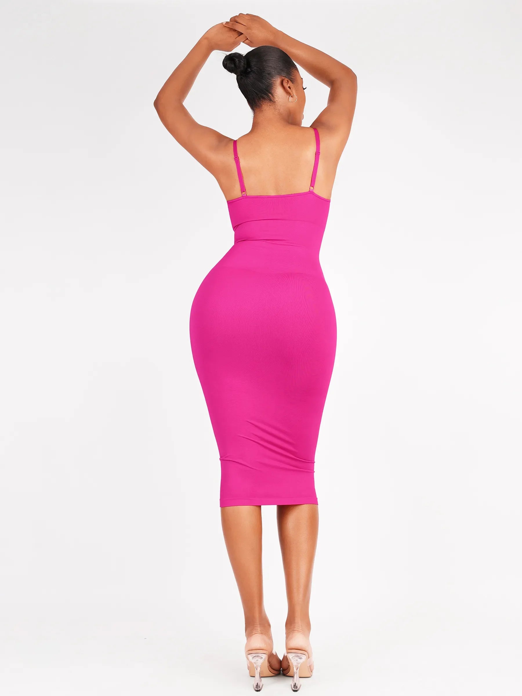 Feelingirl Seamless Midi Body Shaper Dress