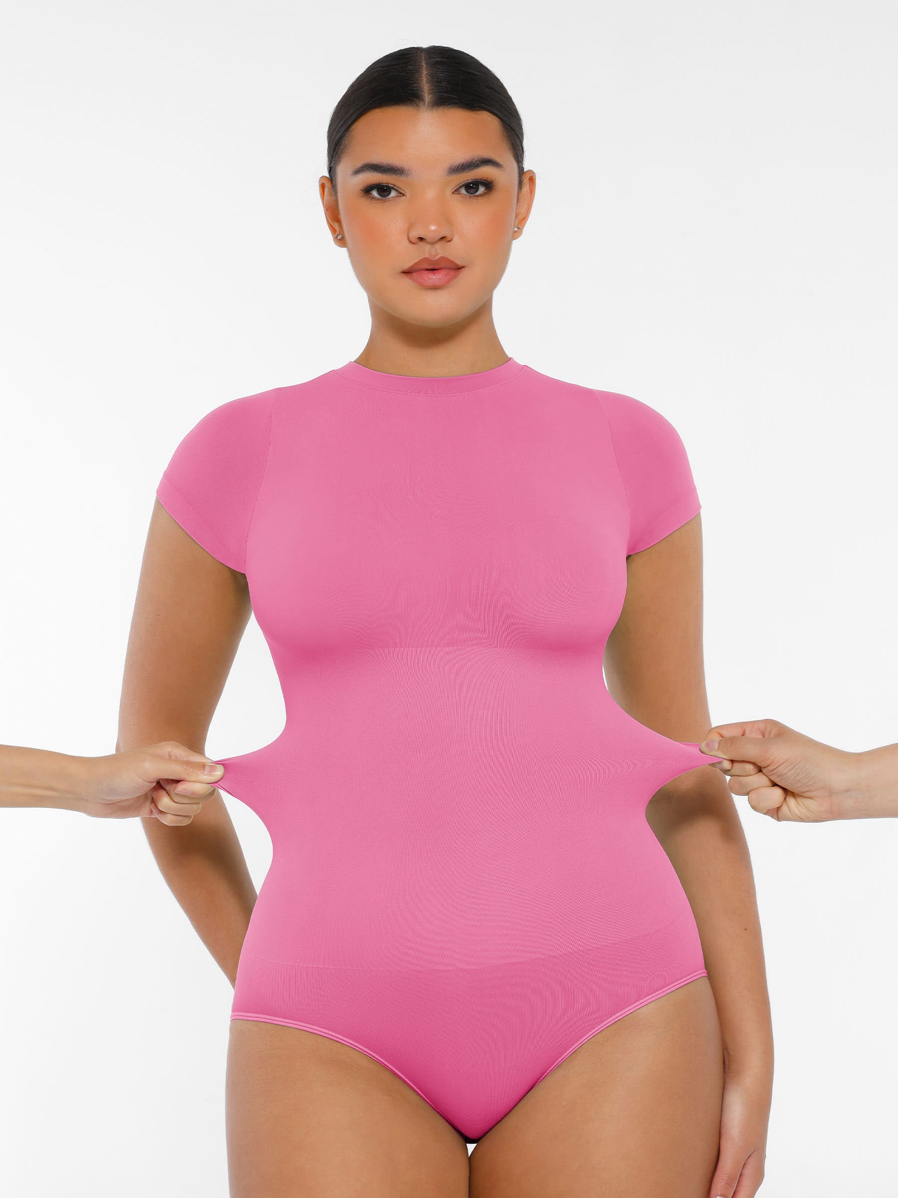 Feelingirl Seamless Crew Neck Bodysuit