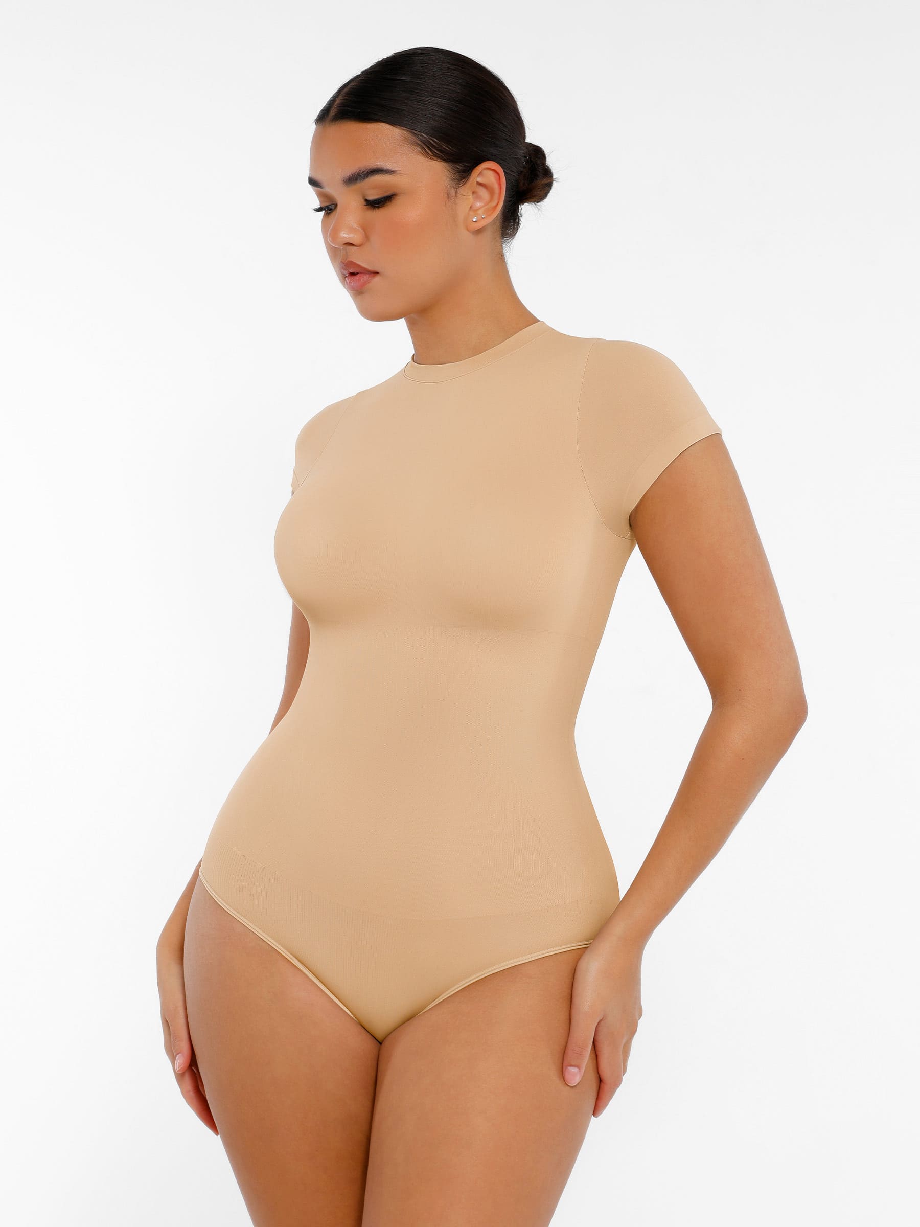 Feelingirl Seamless Slim Bodysuits Outfits for Going Out [BOGO]