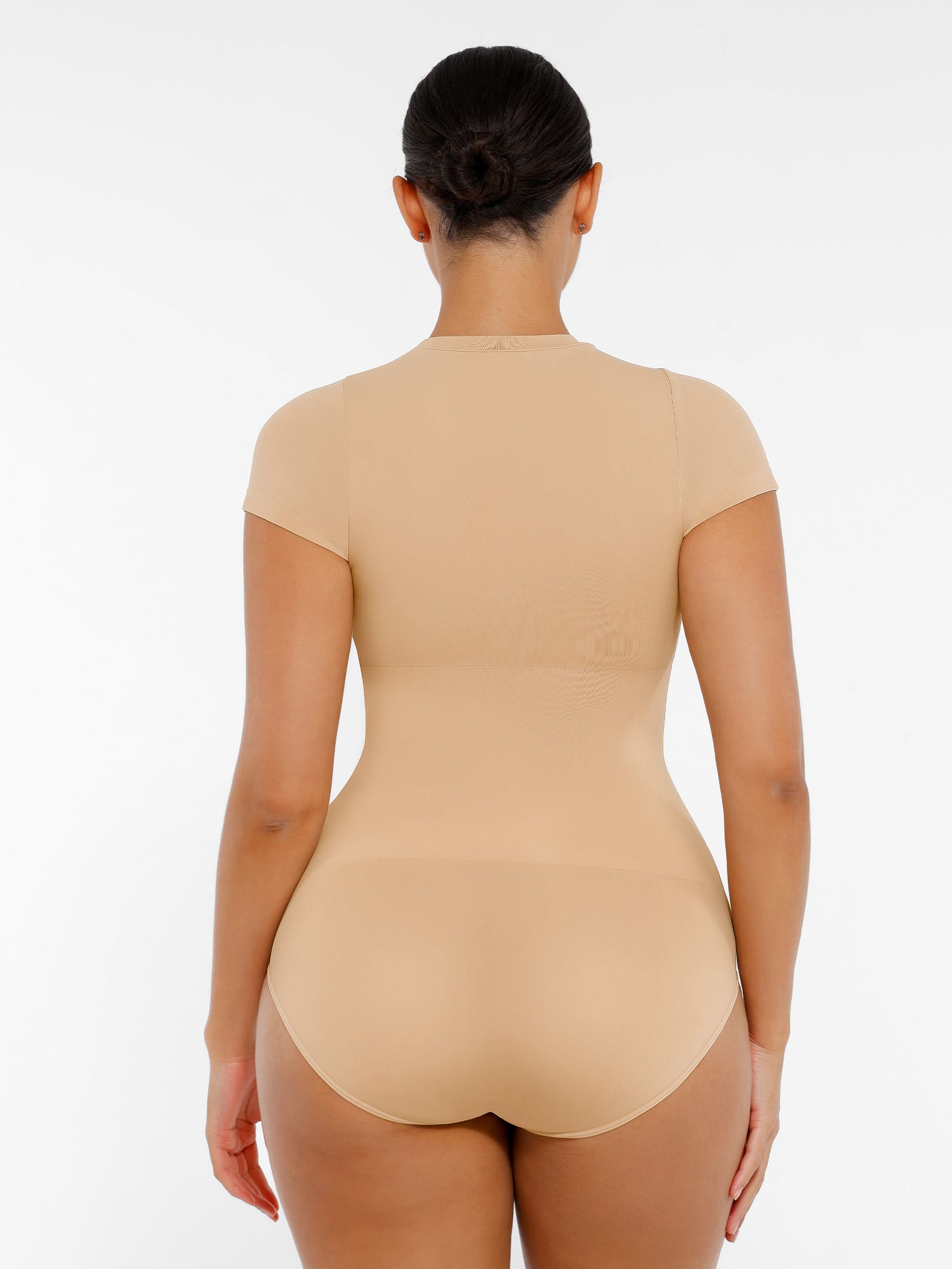 Feelingirl Seamless Crew Neck Bodysuit