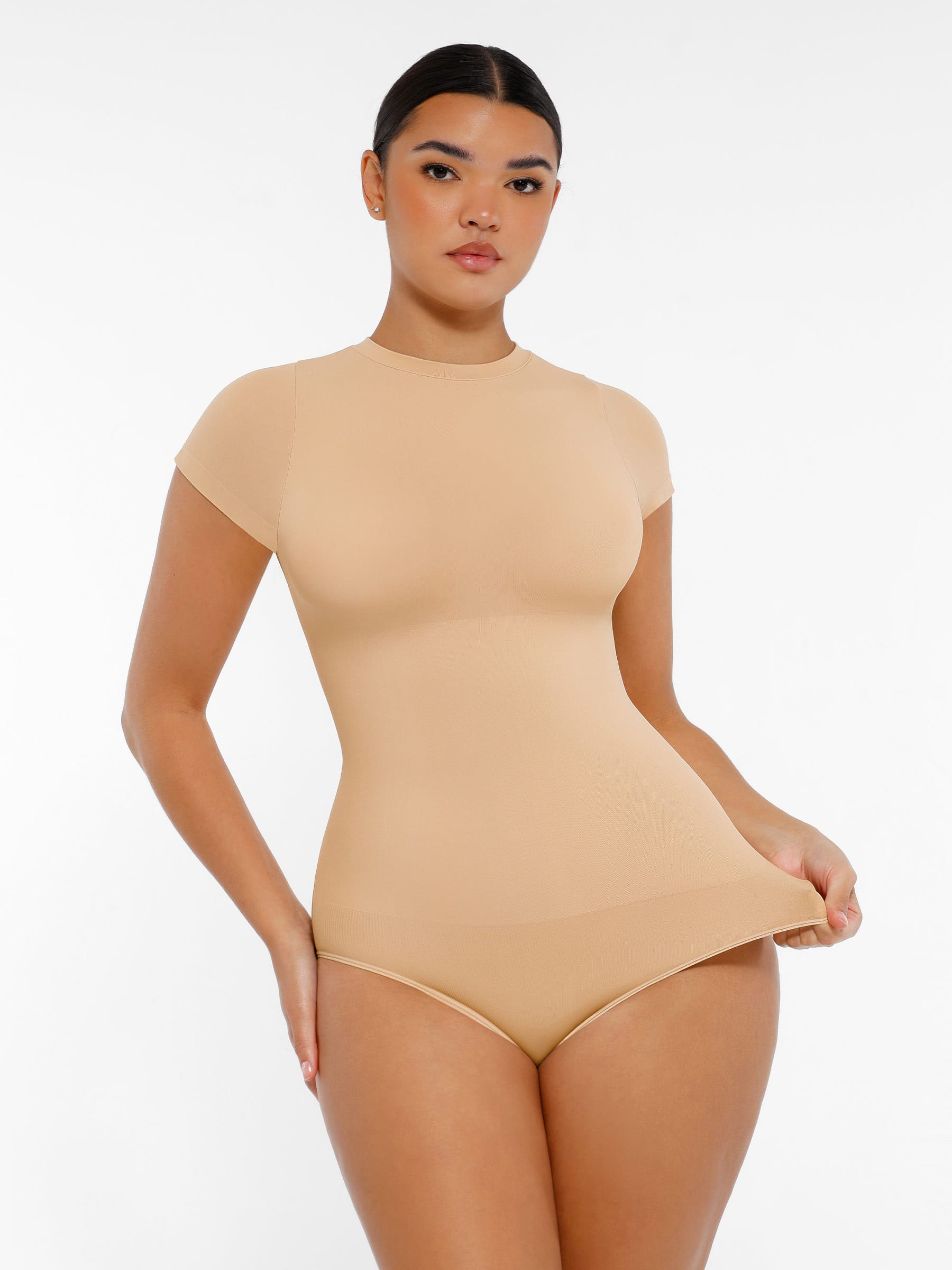Feelingirl Seamless Slim Bodysuits Outfits for Going Out [BOGO]