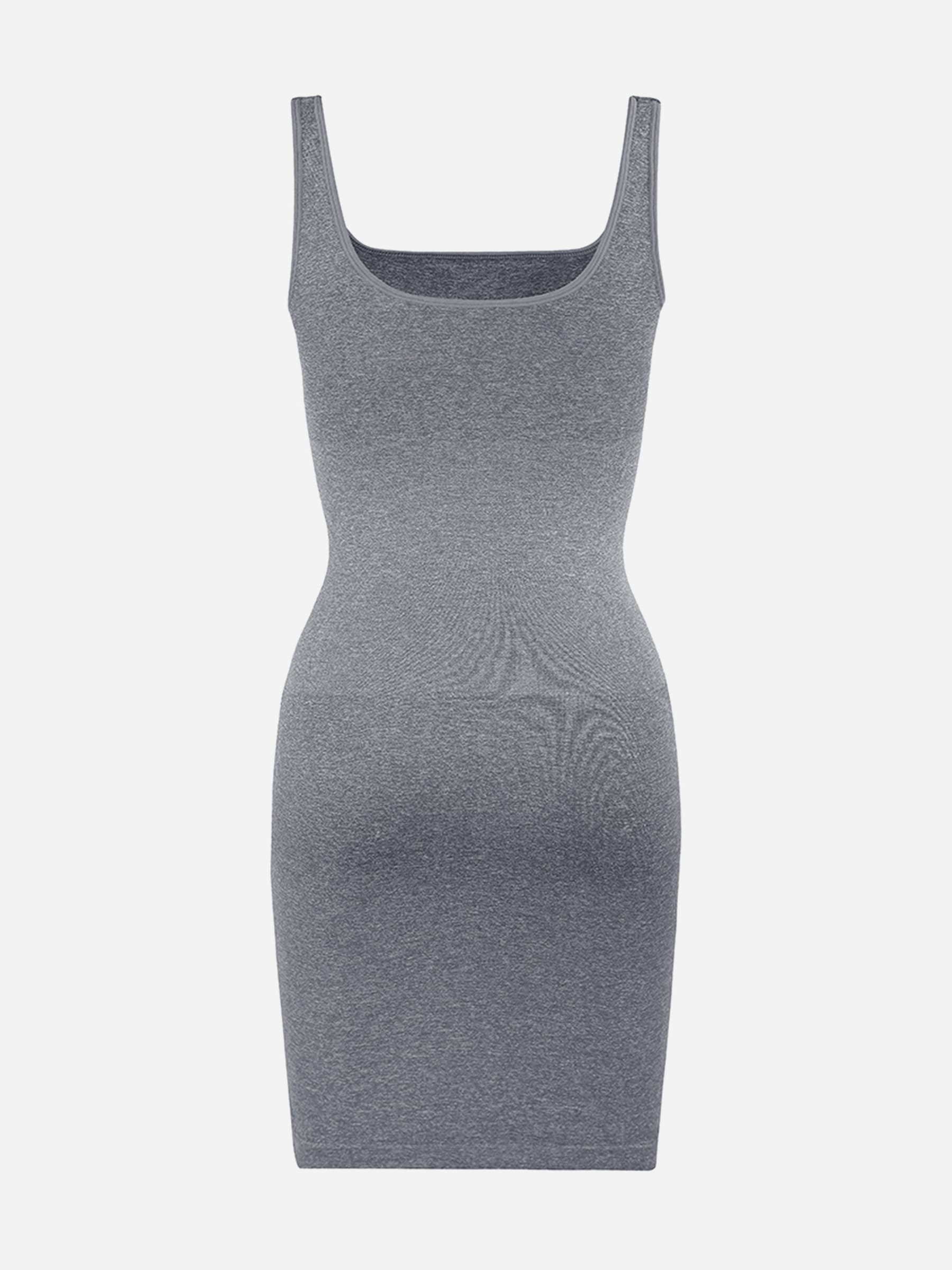 Feelingirl Seamless Square Neck Shaping Dress