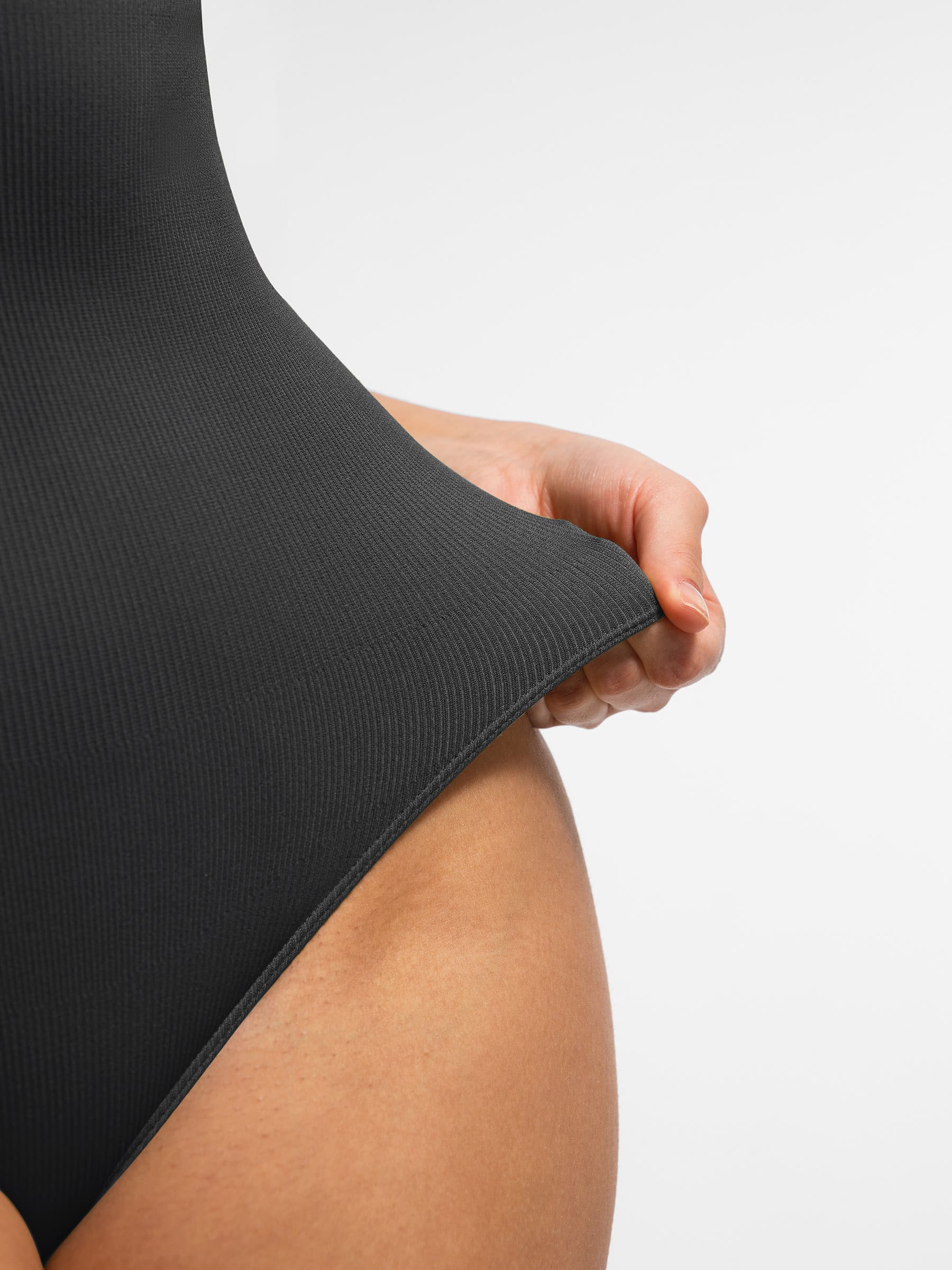 Feelingirl Seamless Tummy Control Invisible Zipper Shaping Bodysuit