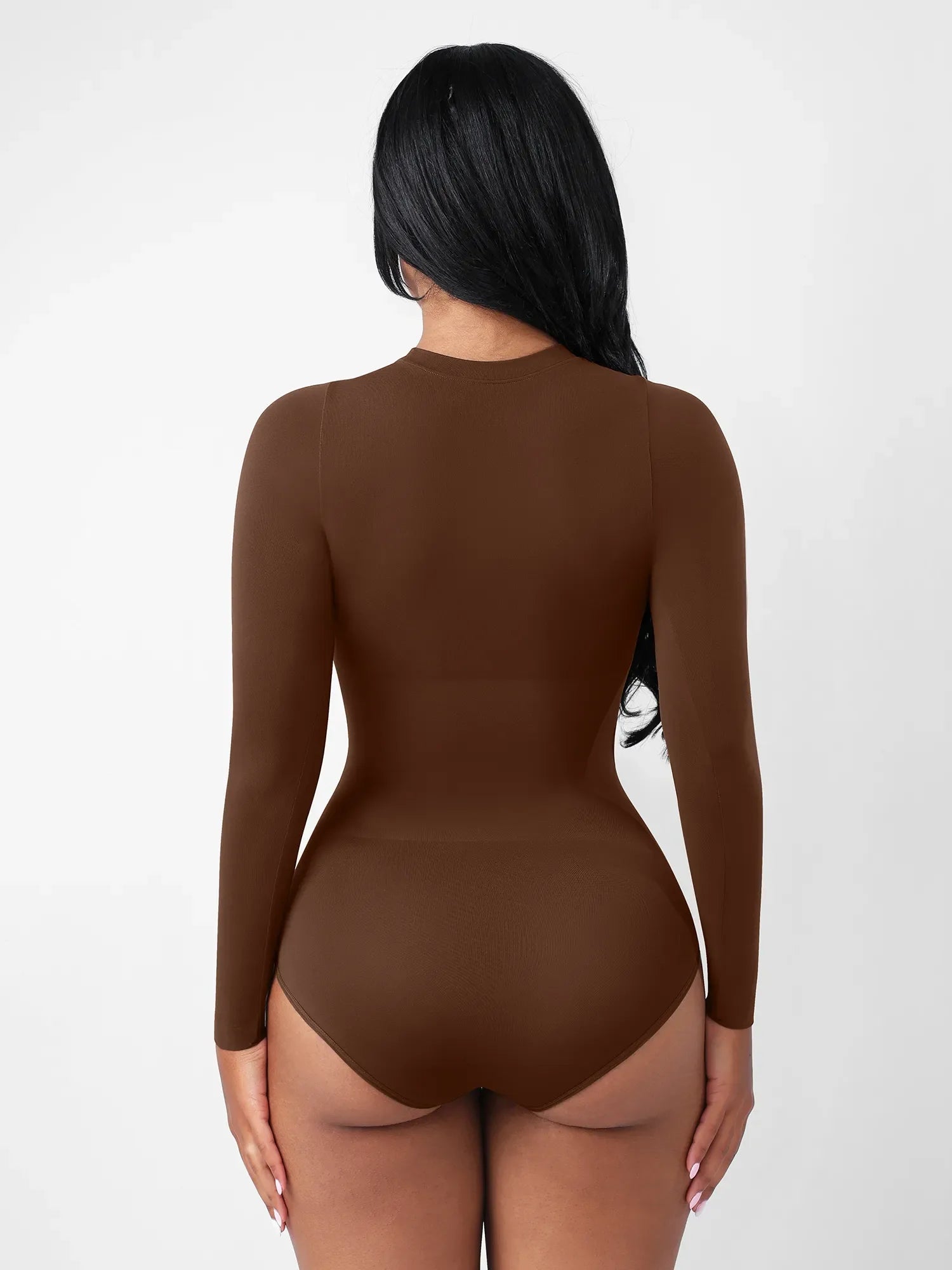 Feelingirl Seamless Ultra-Soft Long-Sleeve Bodysuit [BOGO]