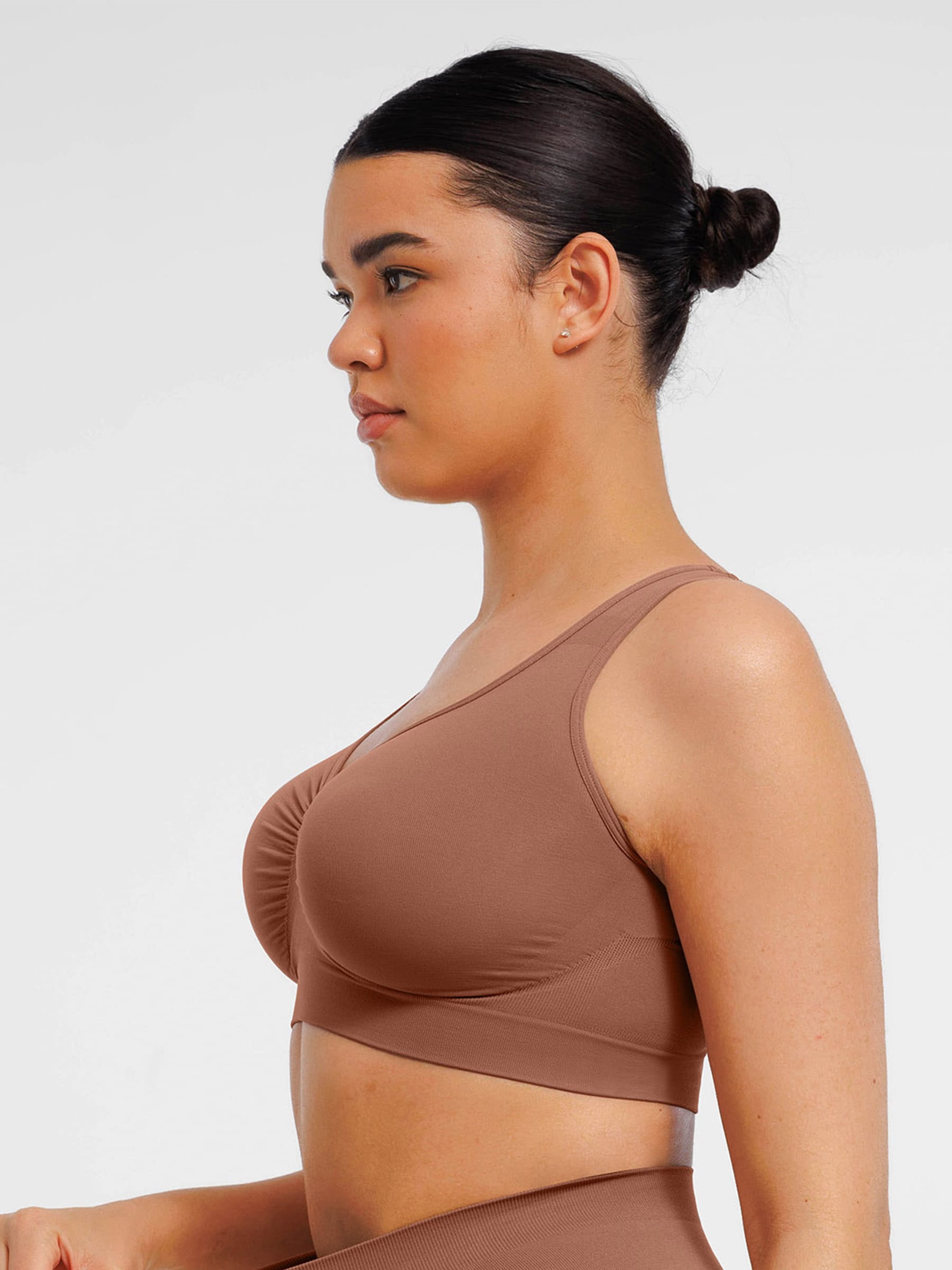 Feelingirl Seamless Wide Straps Everyday Bra