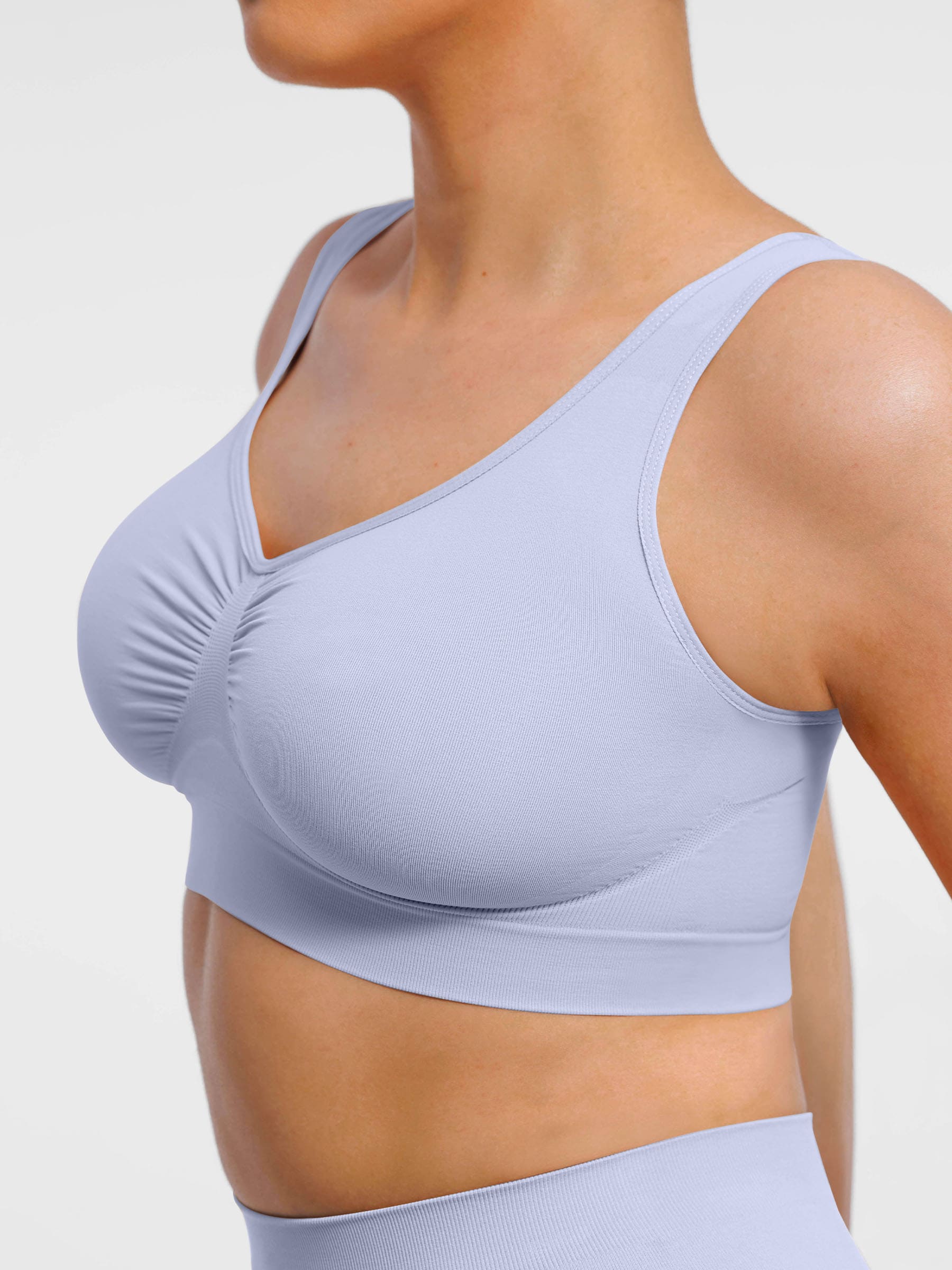 Feelingirl Seamless Wide Straps Everyday Bra