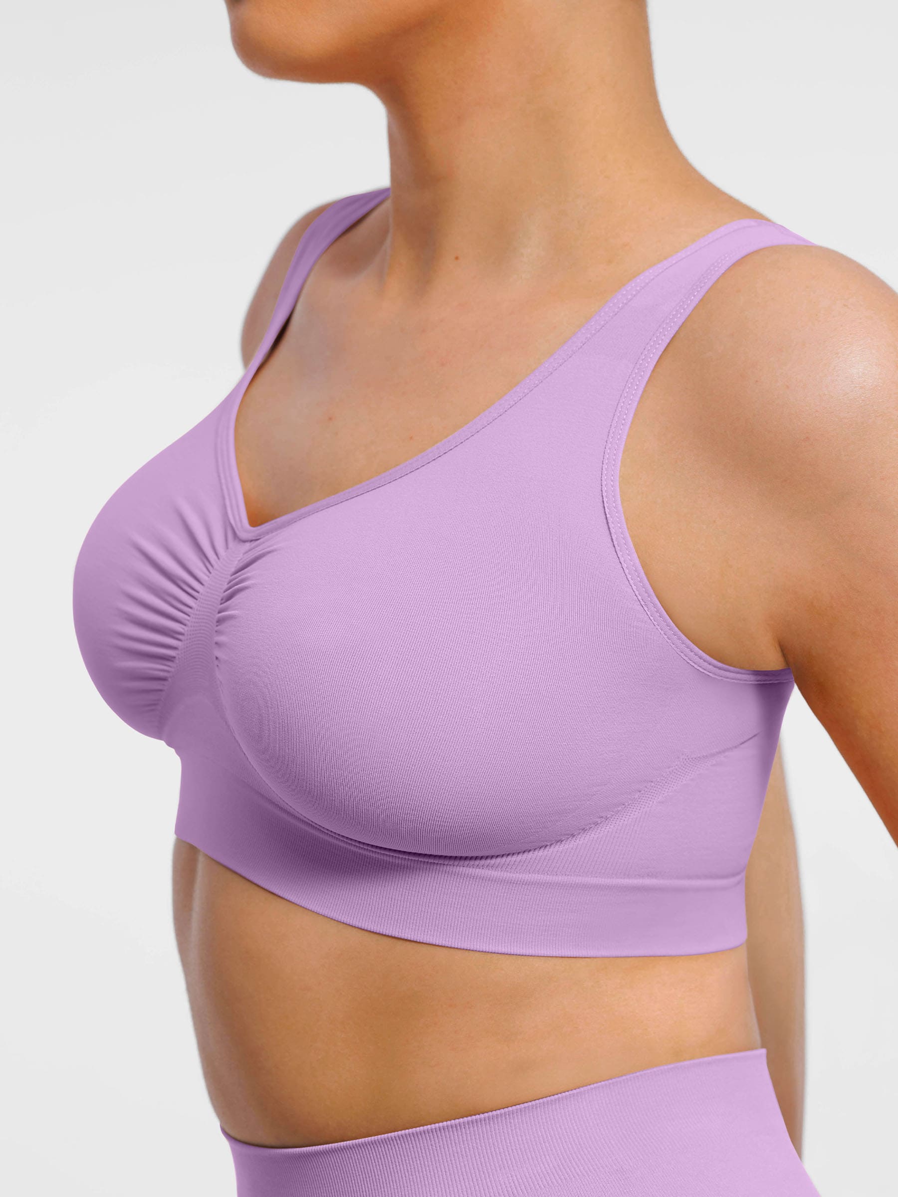 Feelingirl Seamless Wide Straps Everyday Bra